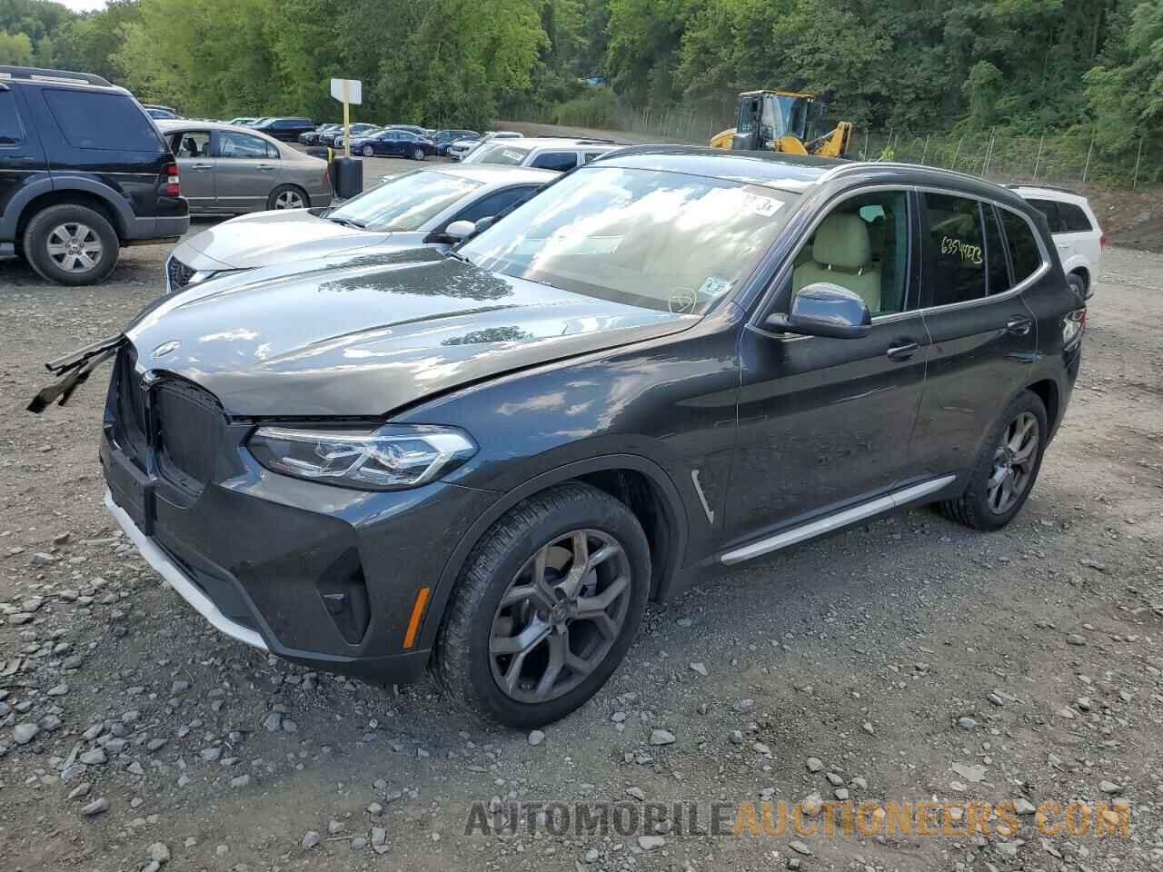 5UX53DP02N9M24372 BMW X3 2022