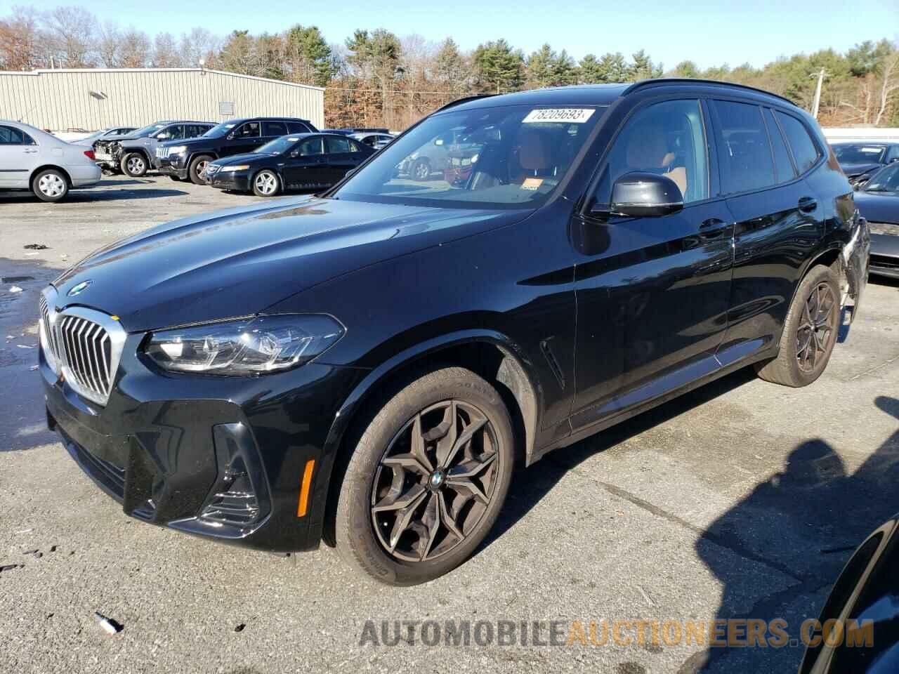 5UX53DP02N9M50454 BMW X3 2022