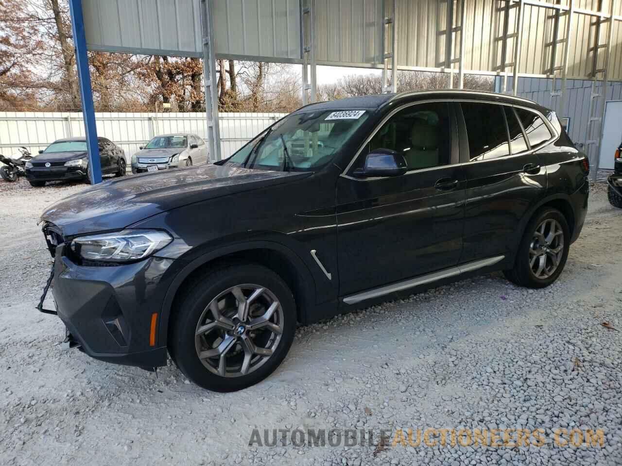 5UX53DP02N9M87133 BMW X3 2022