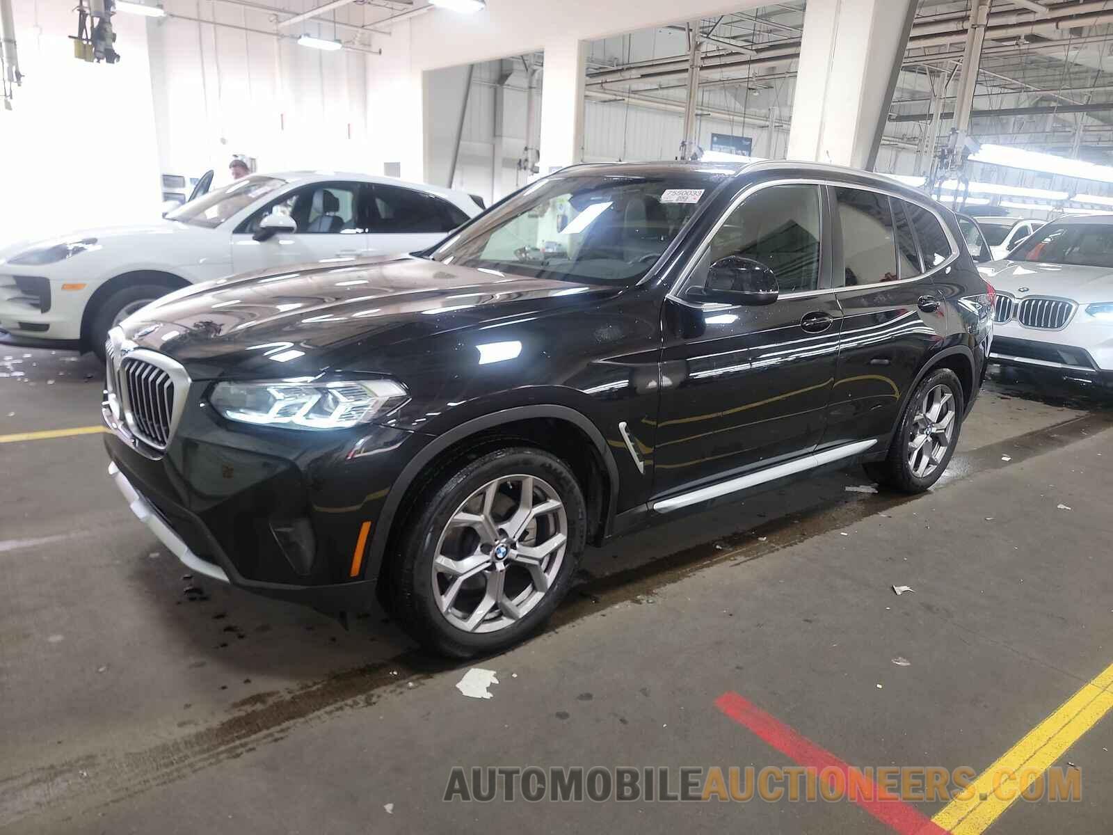 5UX53DP02N9M93210 BMW X3 2022