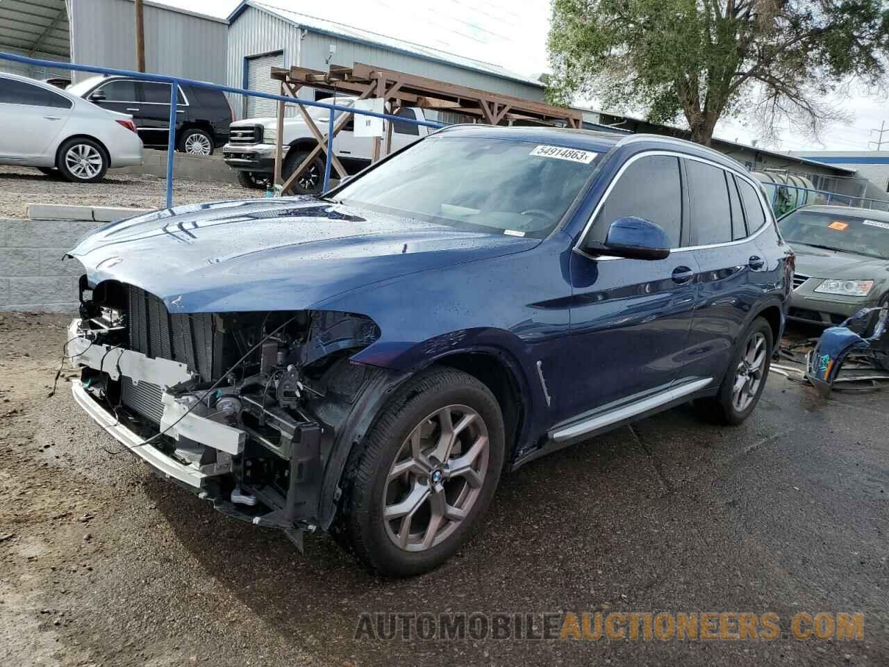 5UX53DP02N9N05534 BMW X3 2022