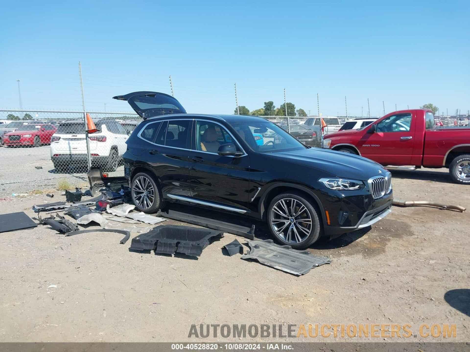 5UX53DP02P9P09625 BMW X3 2023