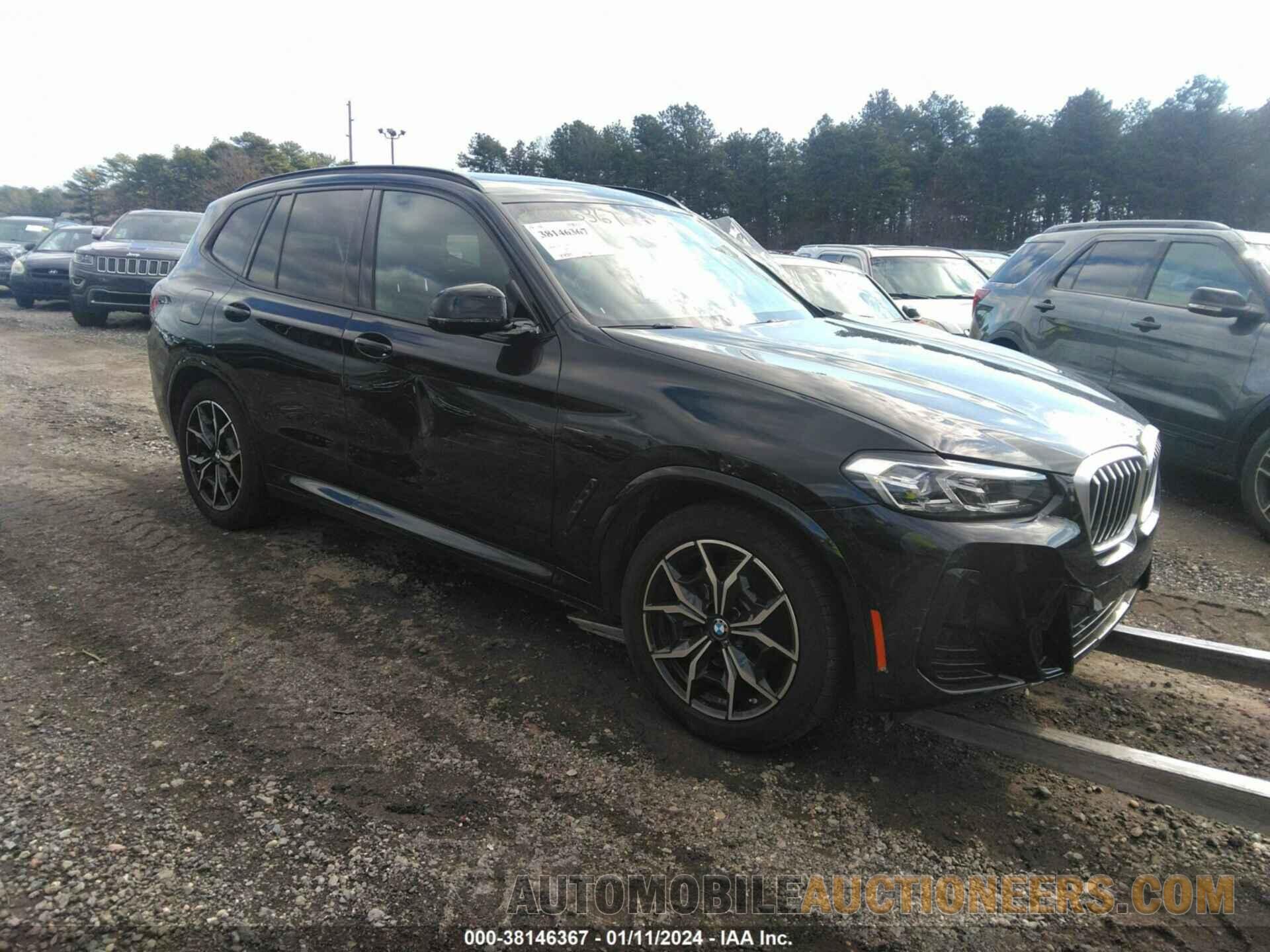 5UX53DP02P9P52152 BMW X3 2023