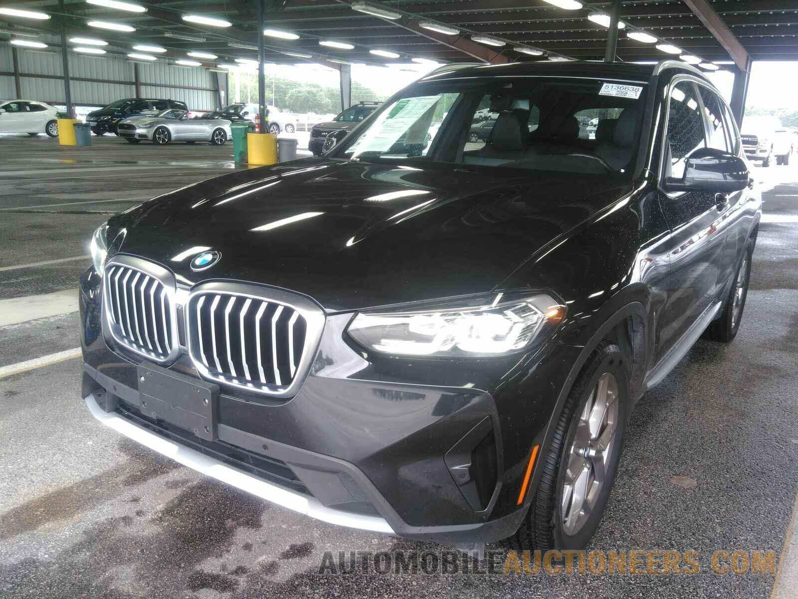 5UX53DP03N9J78058 BMW X3 2022