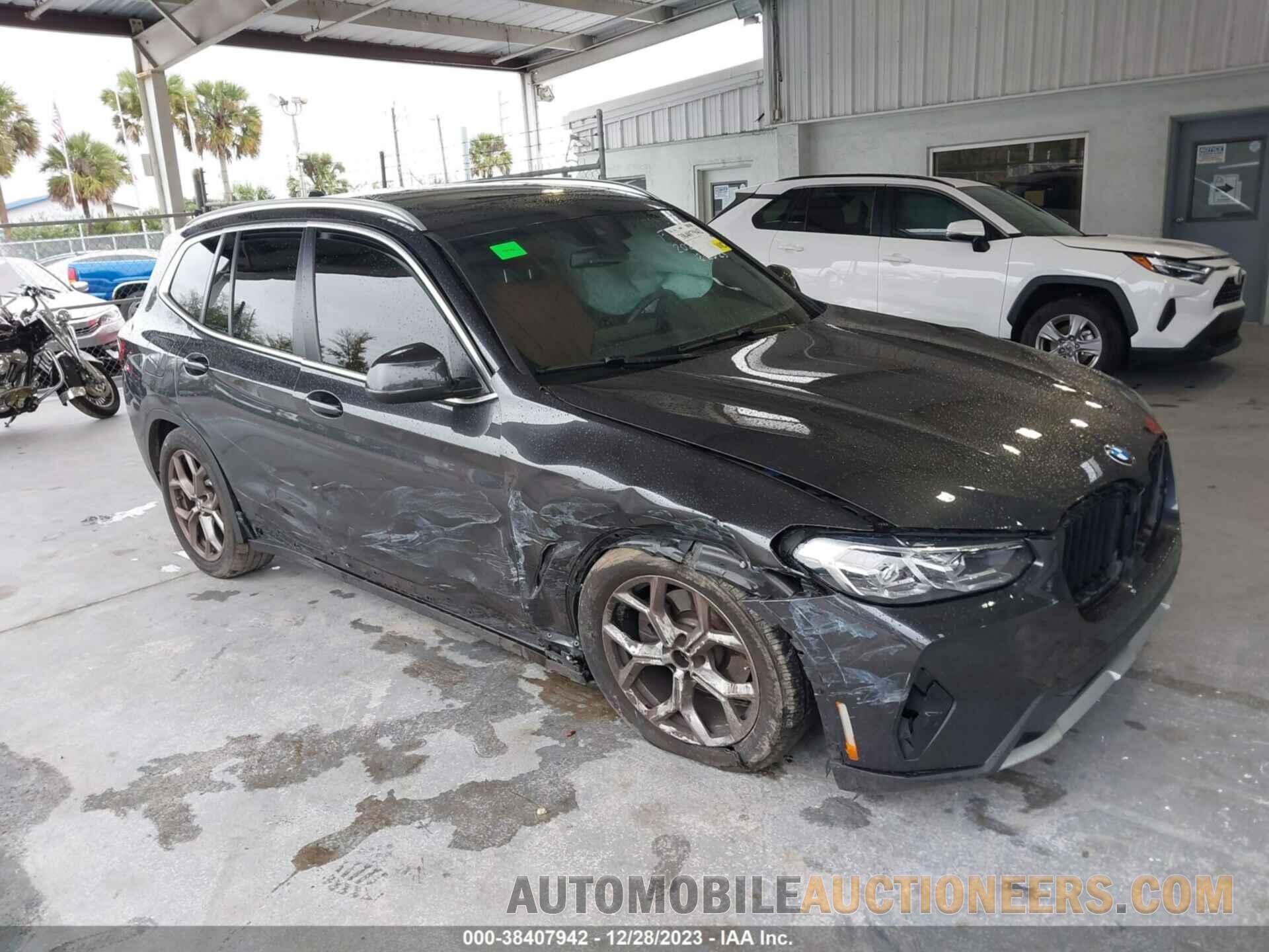 5UX53DP03N9J86192 BMW X3 2022