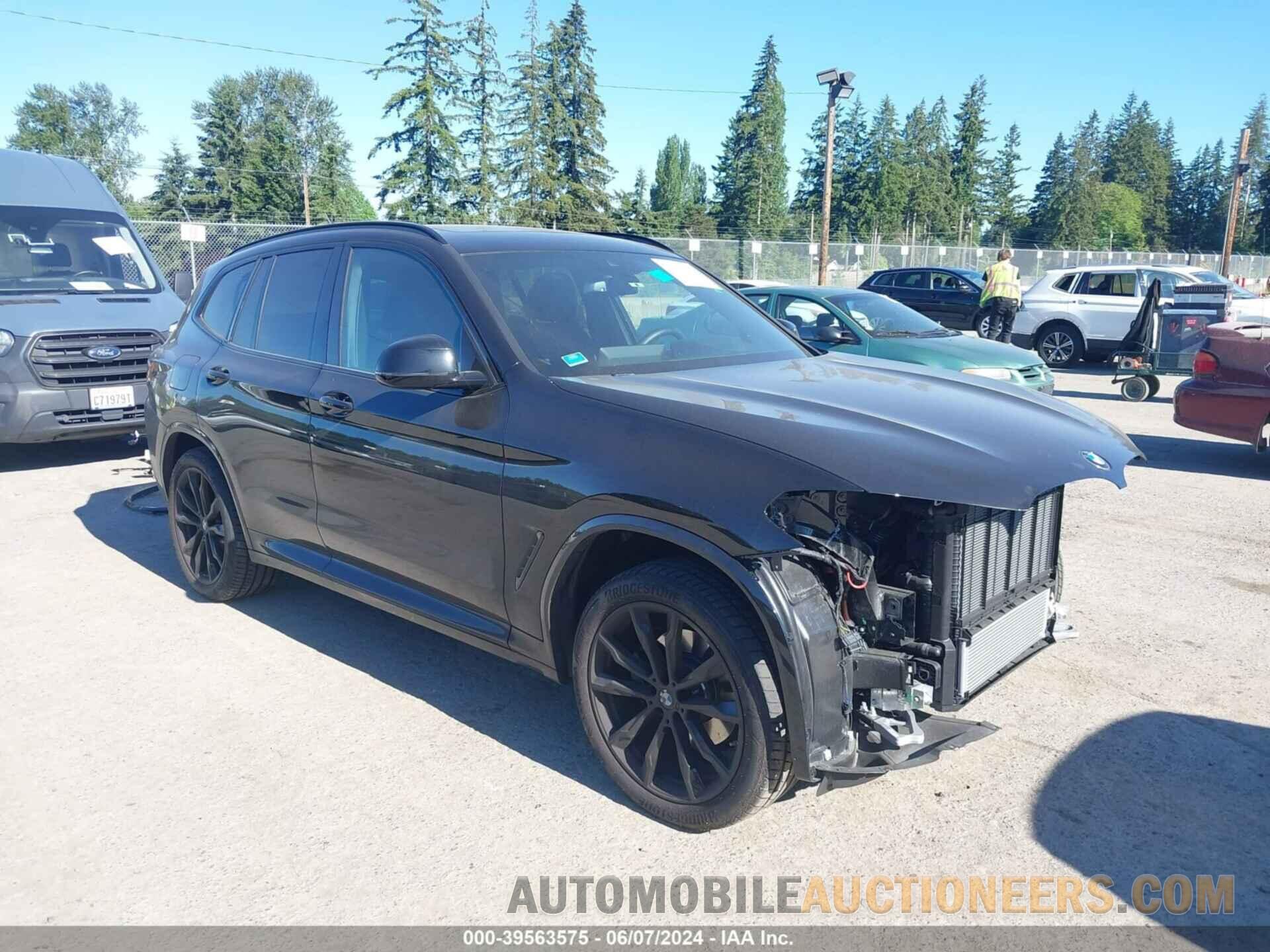 5UX53DP03N9K17683 BMW X3 2022