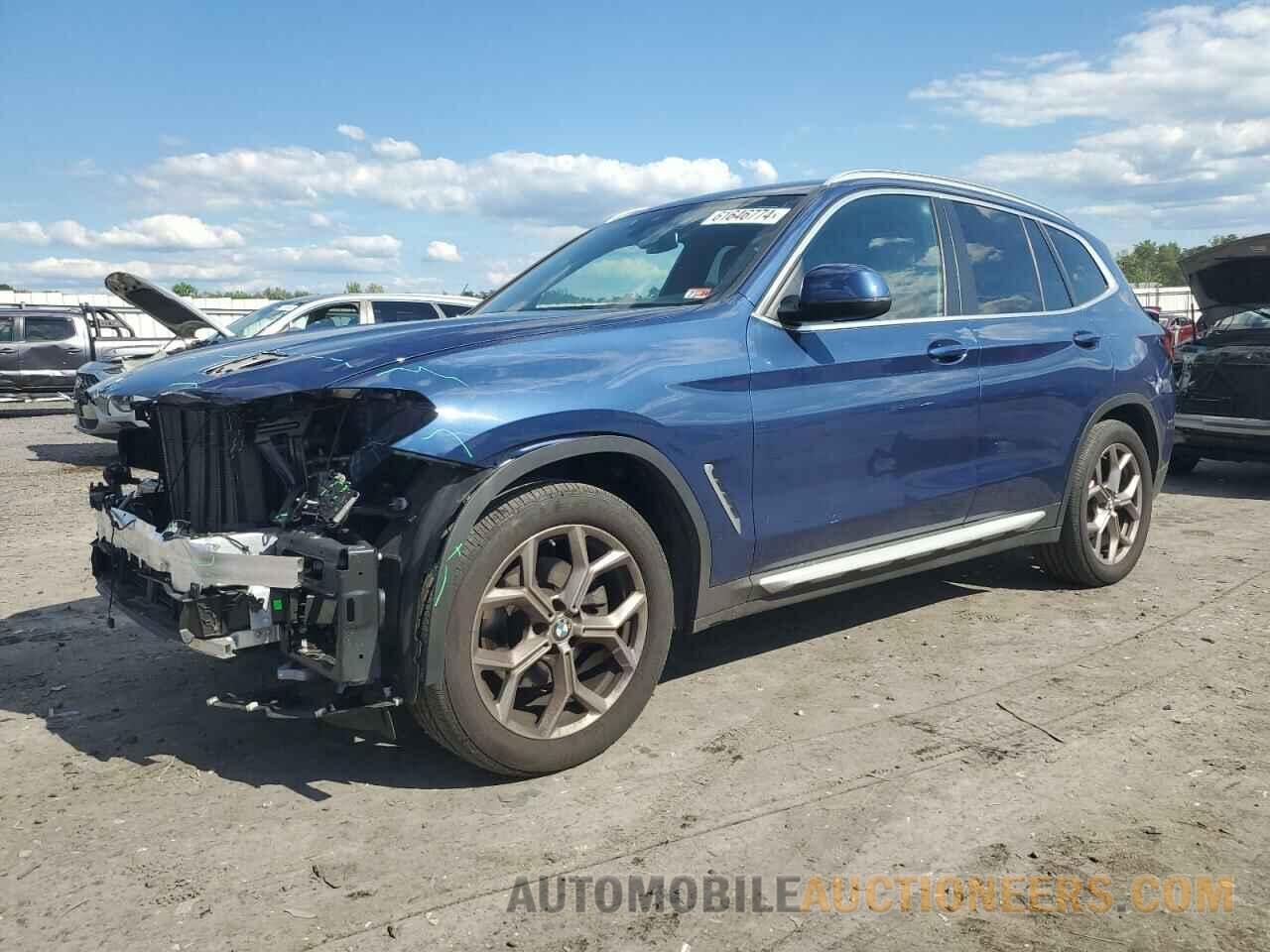 5UX53DP03N9M75749 BMW X3 2022