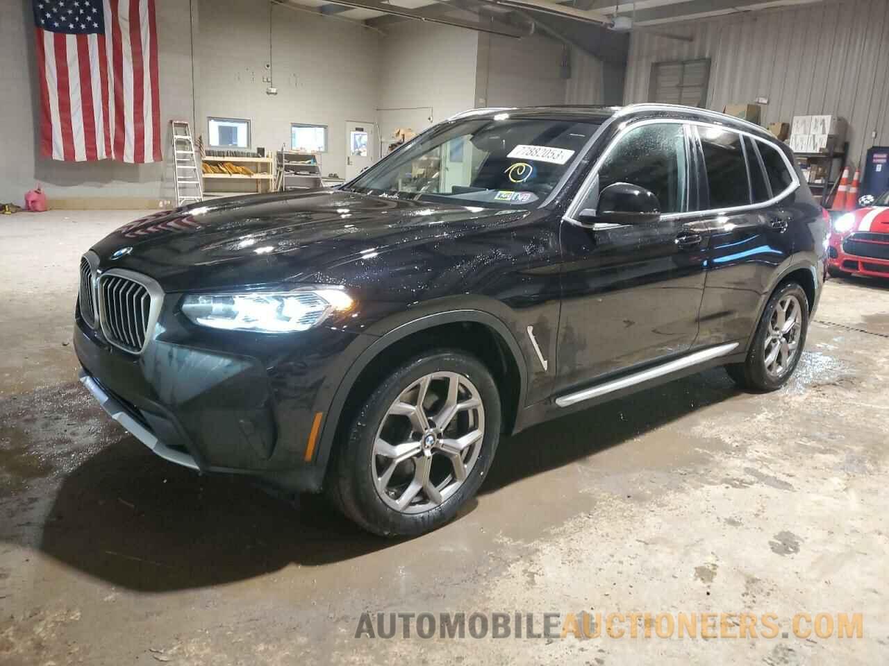 5UX53DP03N9M86816 BMW X3 2022