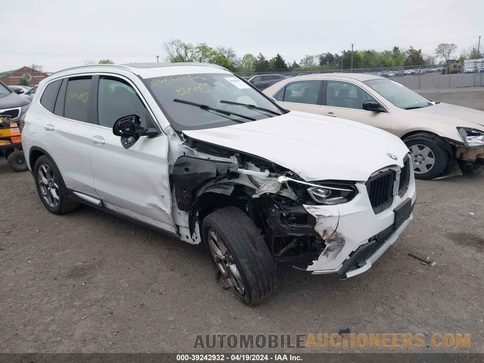 5UX53DP03N9N21984 BMW X3 2022