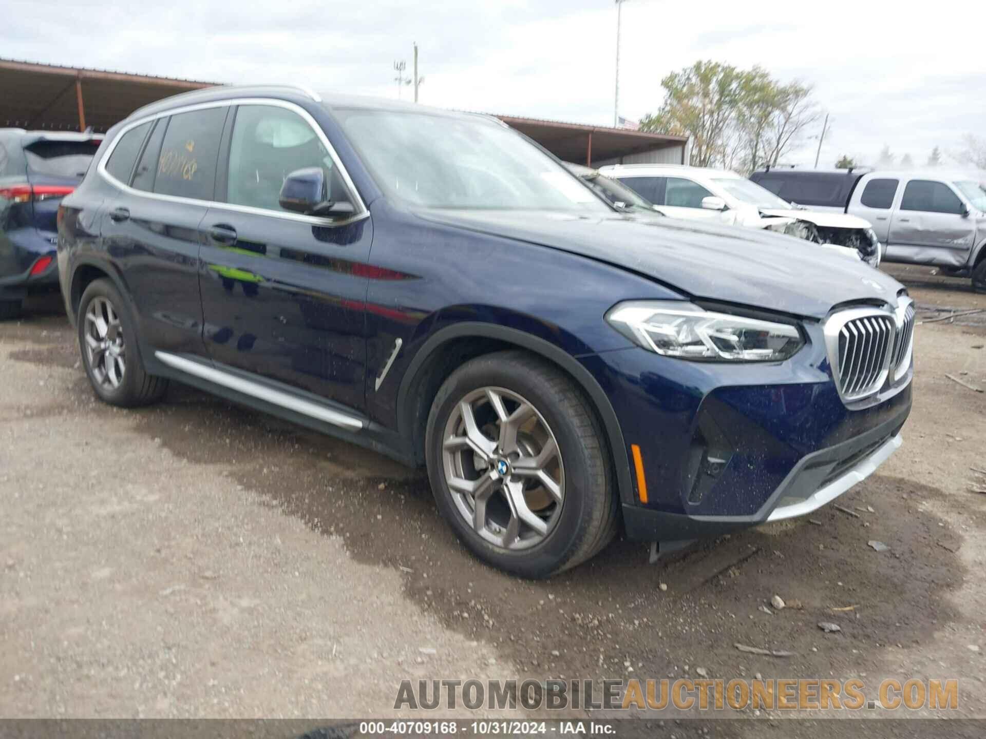 5UX53DP03P9M76001 BMW X3 2023