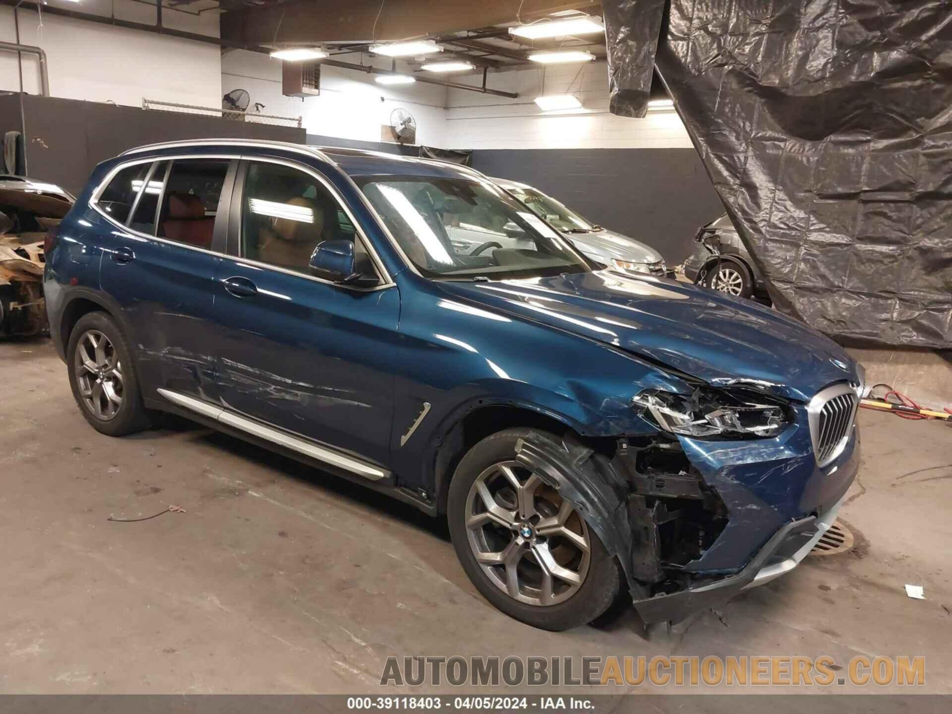 5UX53DP03P9R48195 BMW X3 2023