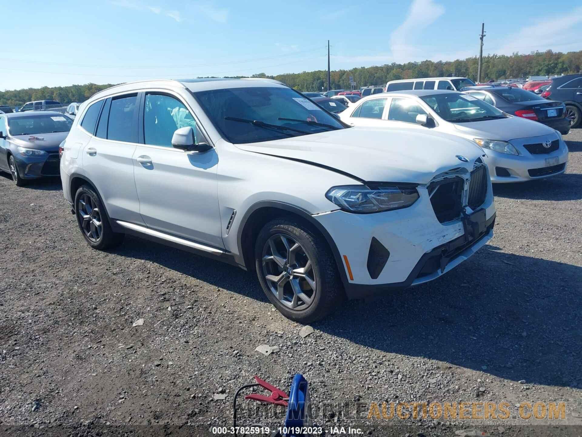 5UX53DP04N9J23151 BMW X3 2022