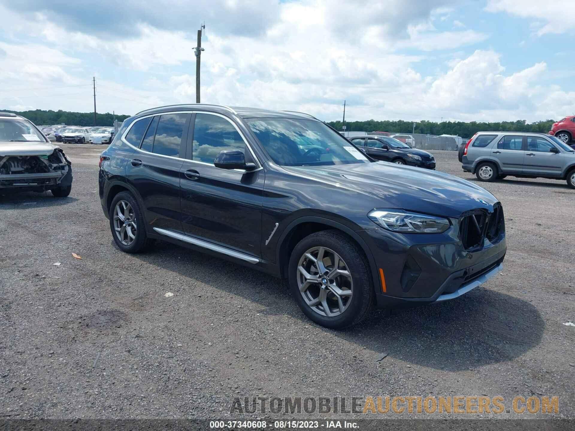 5UX53DP04N9J35008 BMW X3 2022