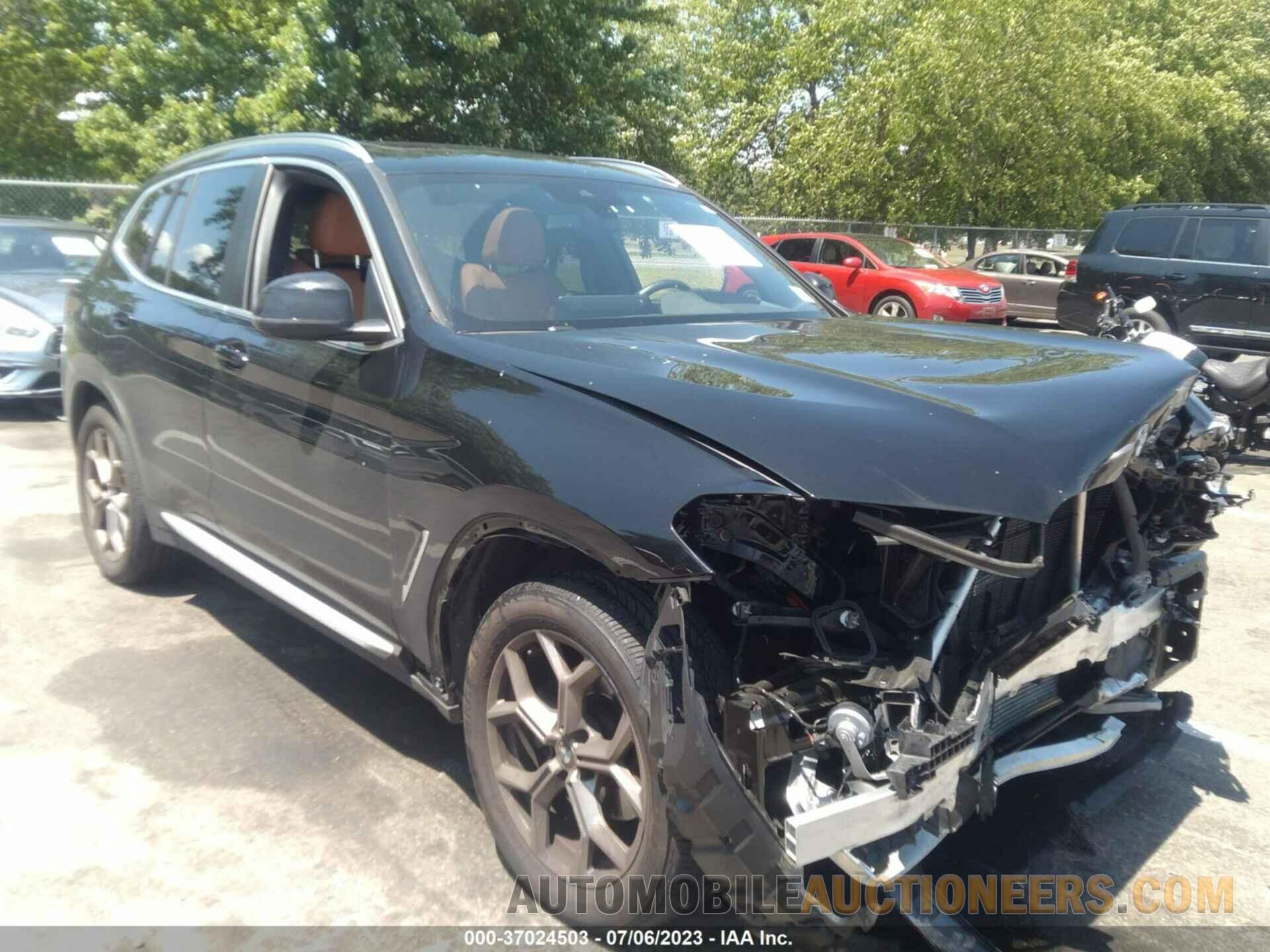 5UX53DP04N9J69739 BMW X3 2022