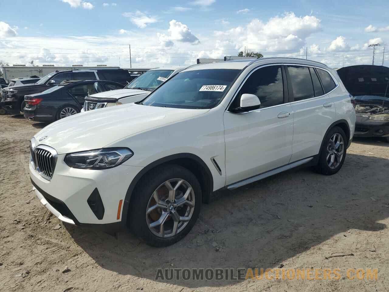 5UX53DP04N9K87726 BMW X3 2022