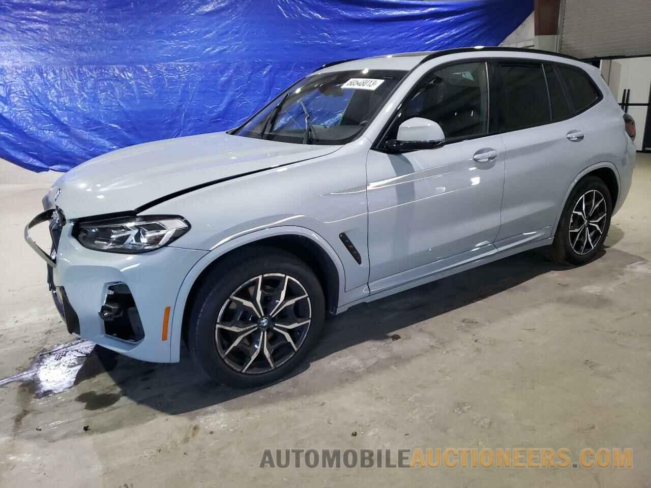 5UX53DP04N9M44574 BMW X3 2022