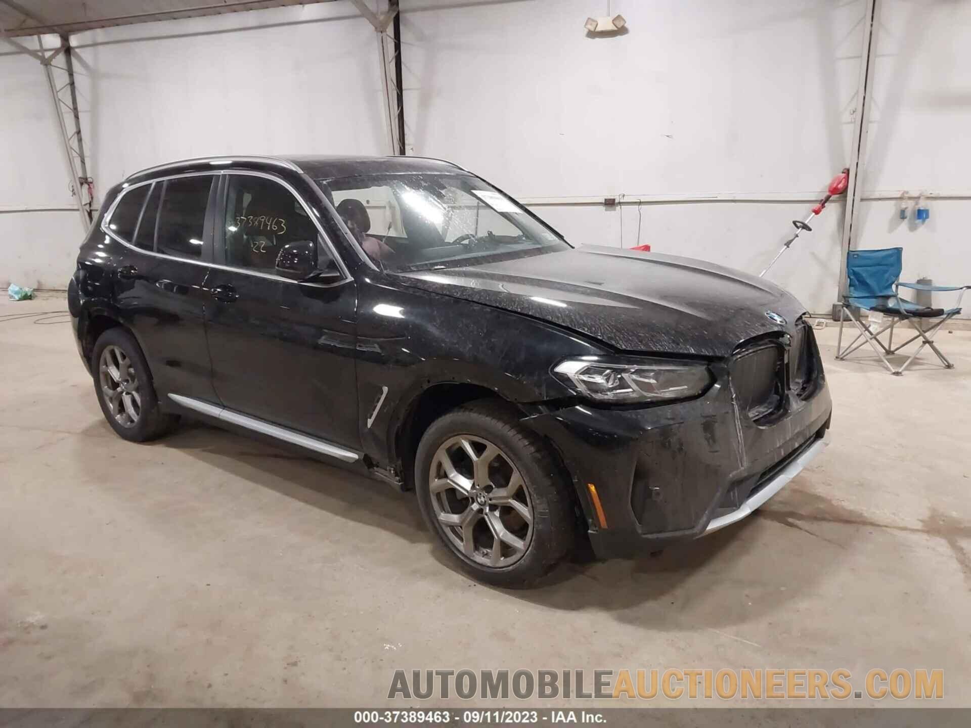 5UX53DP04N9N10573 BMW X3 2022