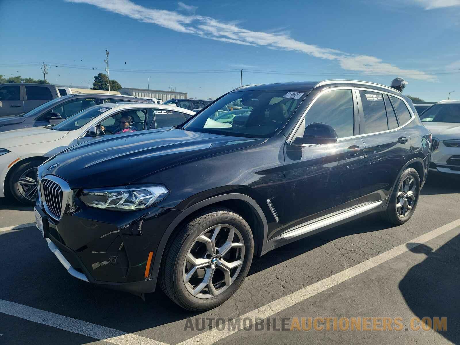 5UX53DP04N9N28734 BMW X3 2022