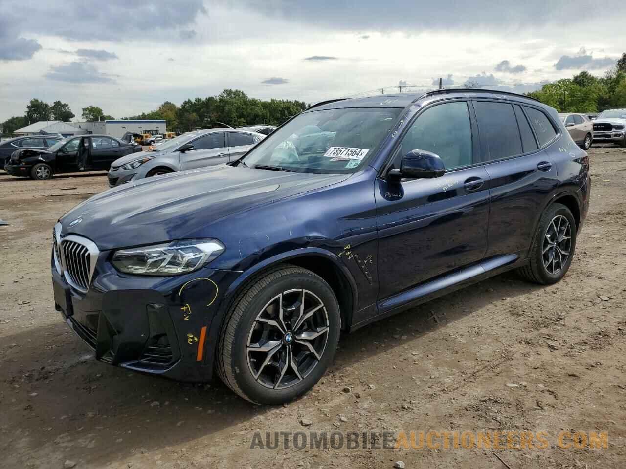 5UX53DP04P9R49422 BMW X3 2023