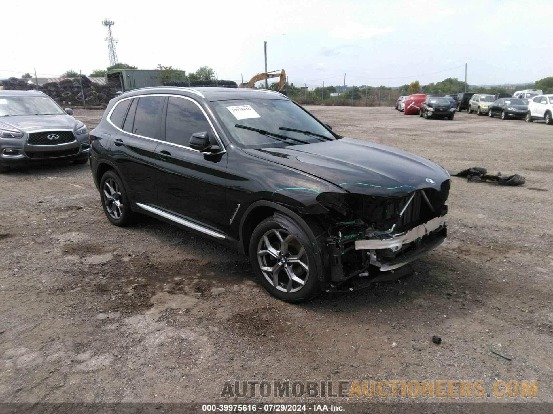 5UX53DP04P9S87163 BMW X3 2023