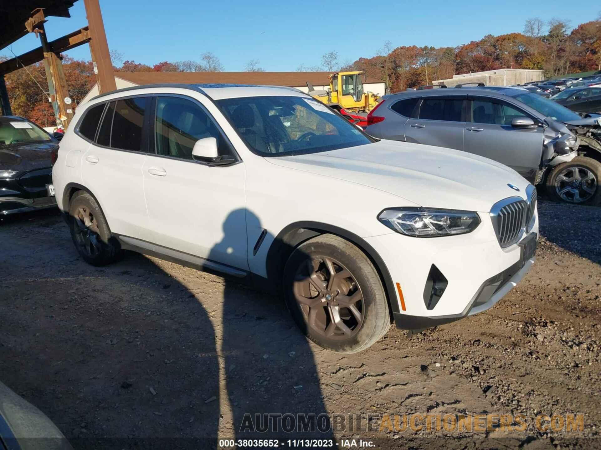 5UX53DP05N9J05130 BMW X3 2022