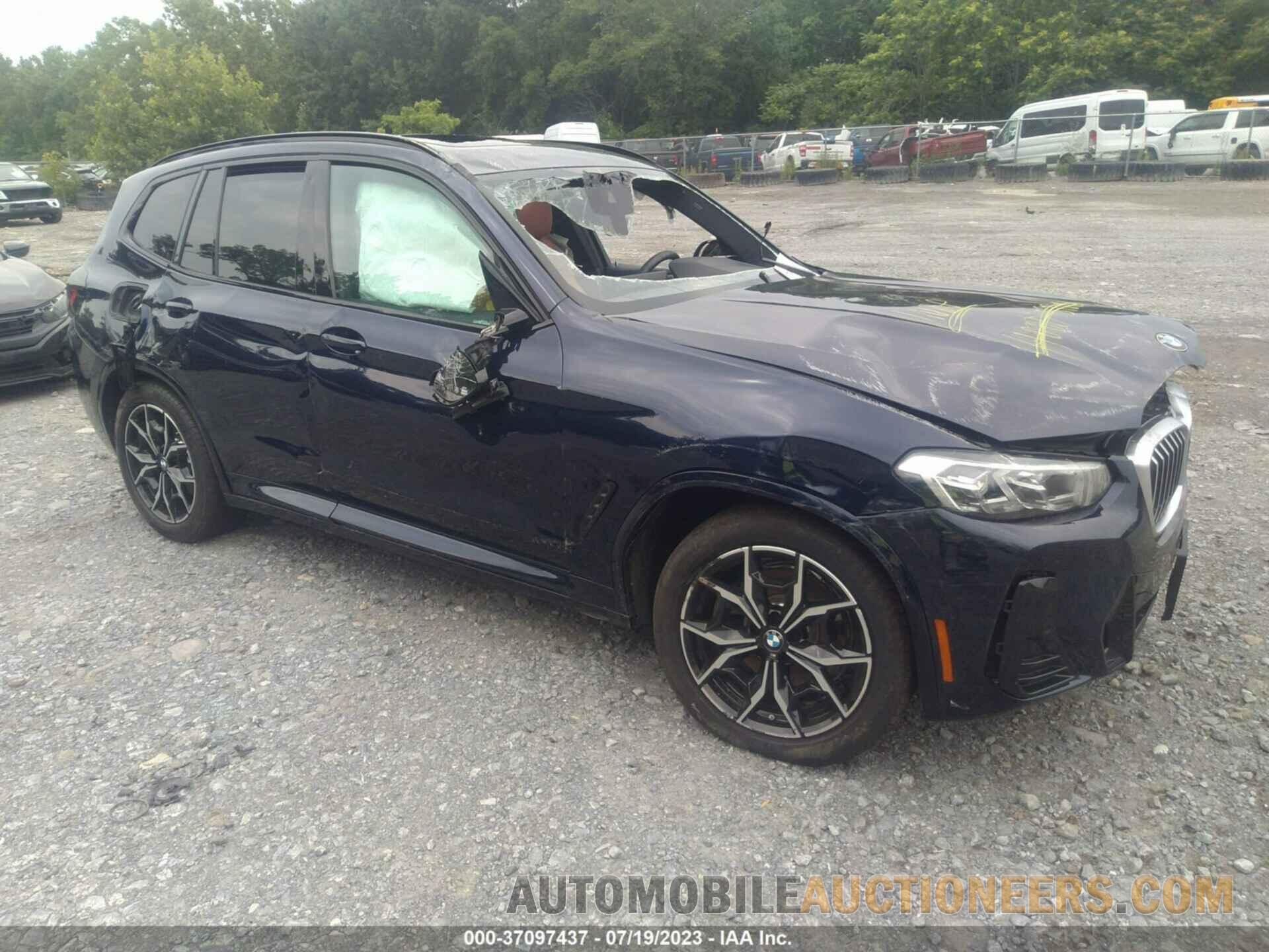 5UX53DP05N9L70386 BMW X3 2022