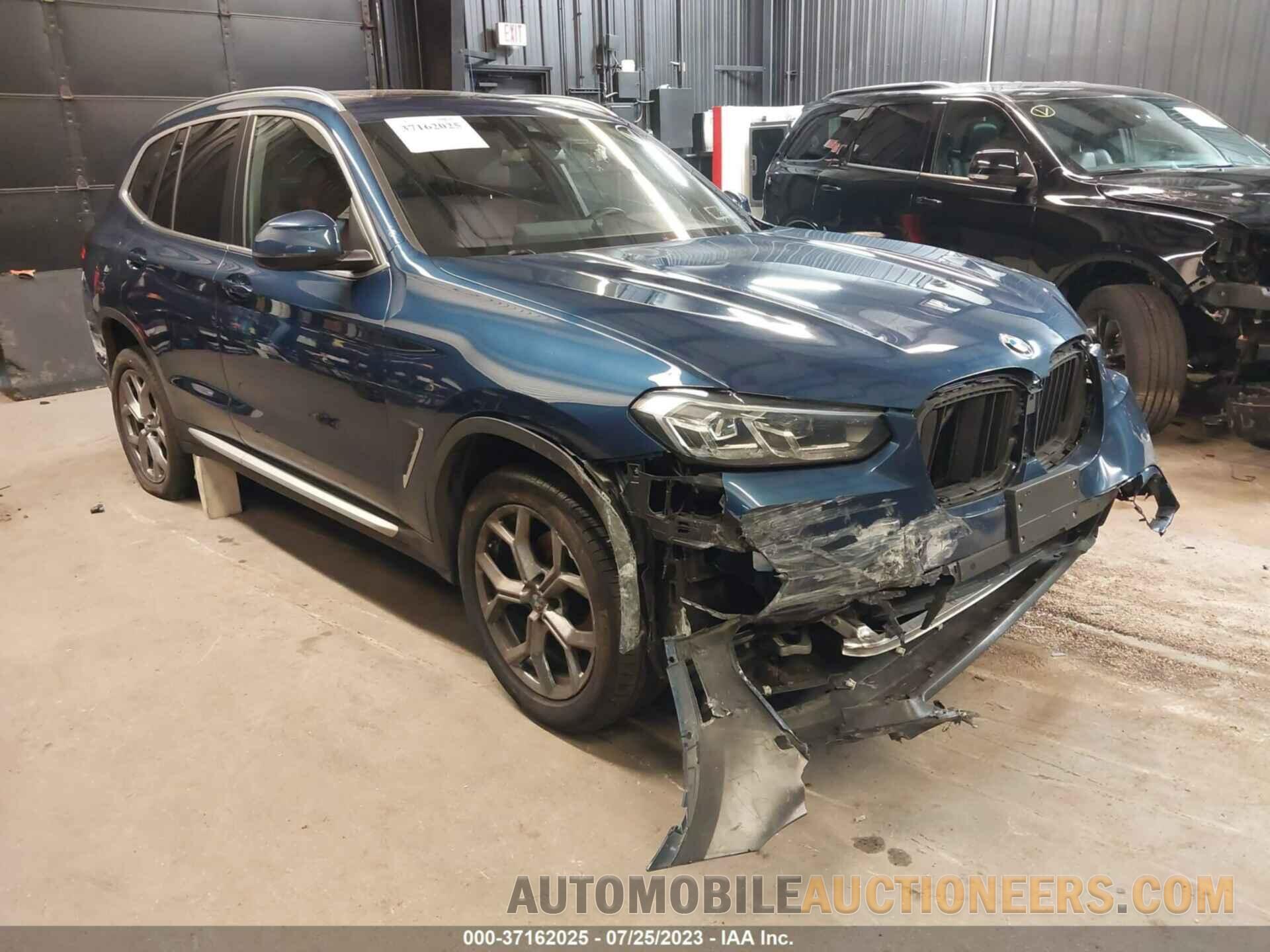 5UX53DP06N9J53803 BMW X3 2022