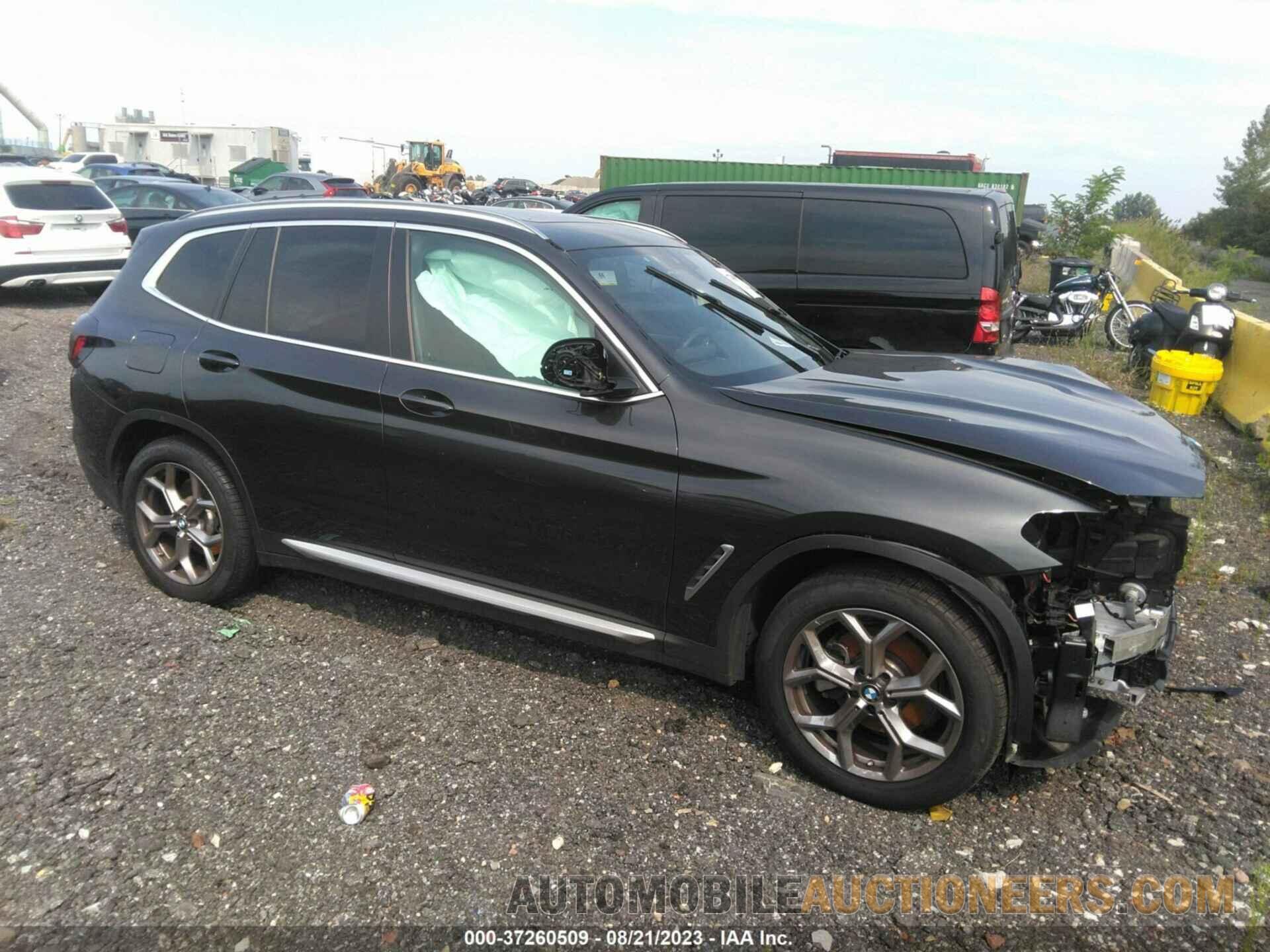 5UX53DP06N9K76937 BMW X3 2022