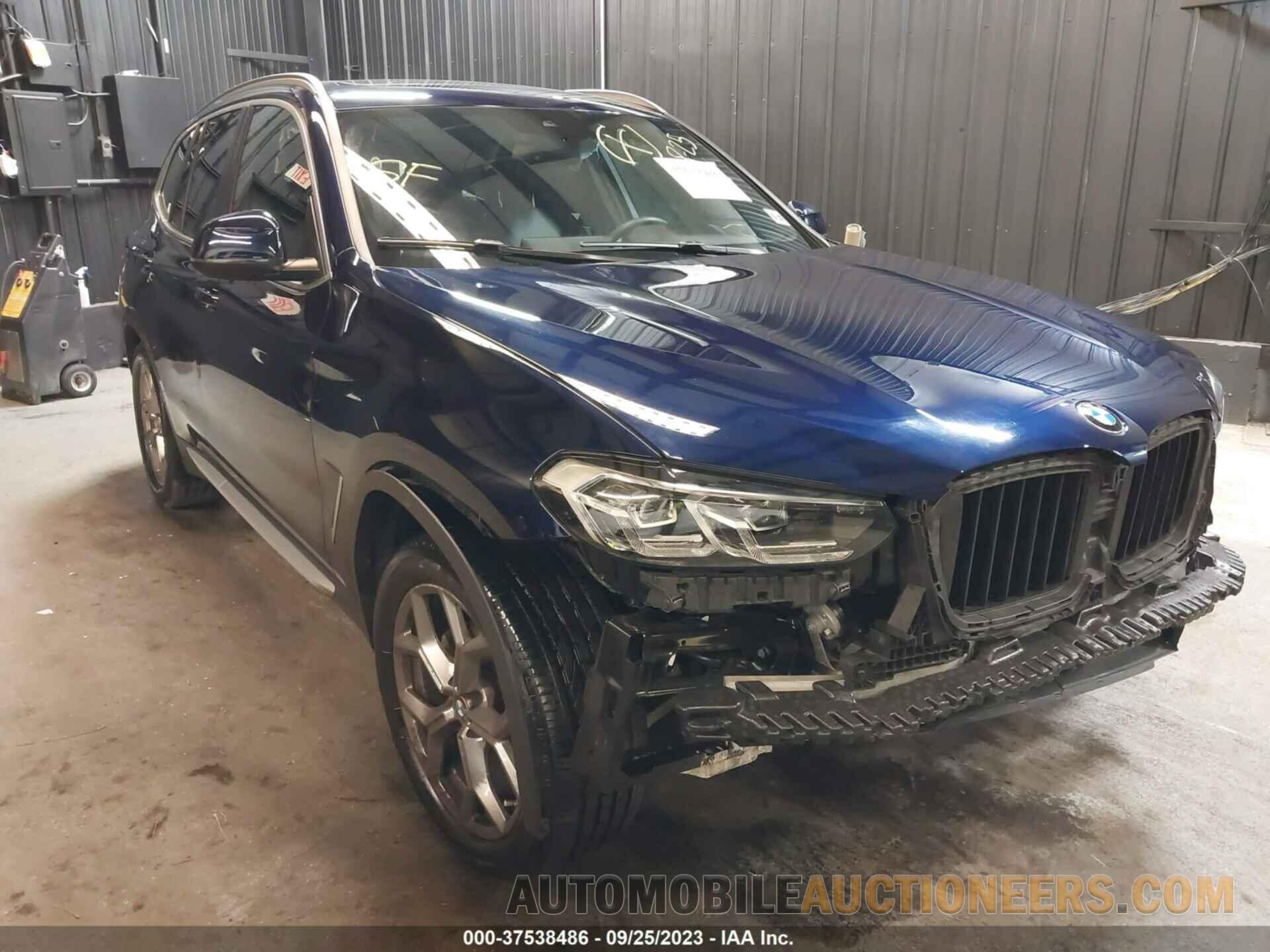 5UX53DP06N9L70378 BMW X3 2022