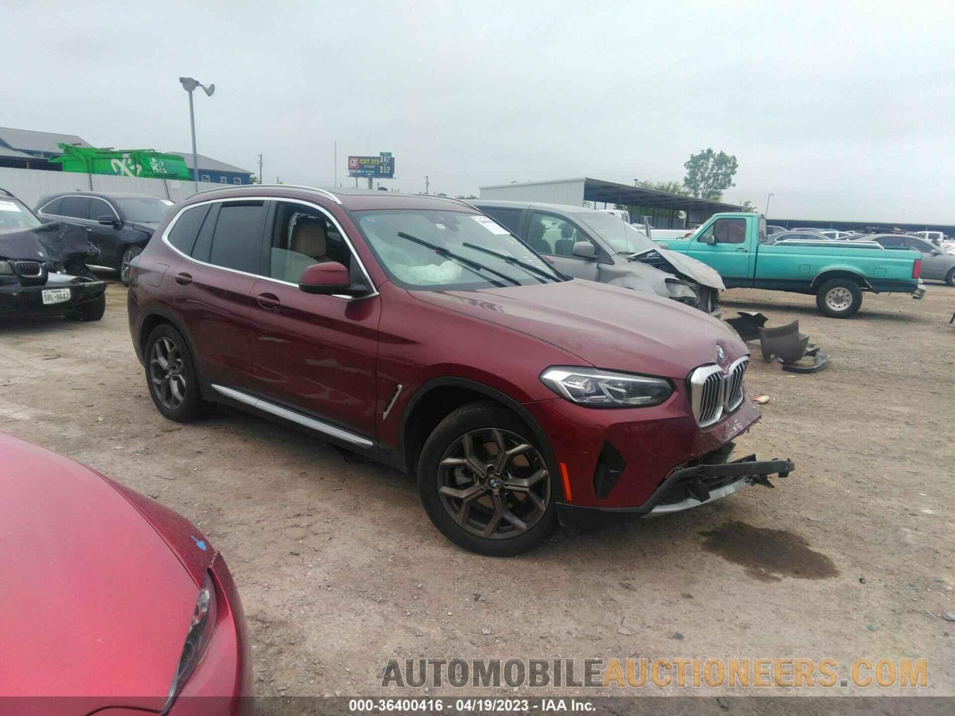 5UX53DP06N9M56225 BMW X3 2022