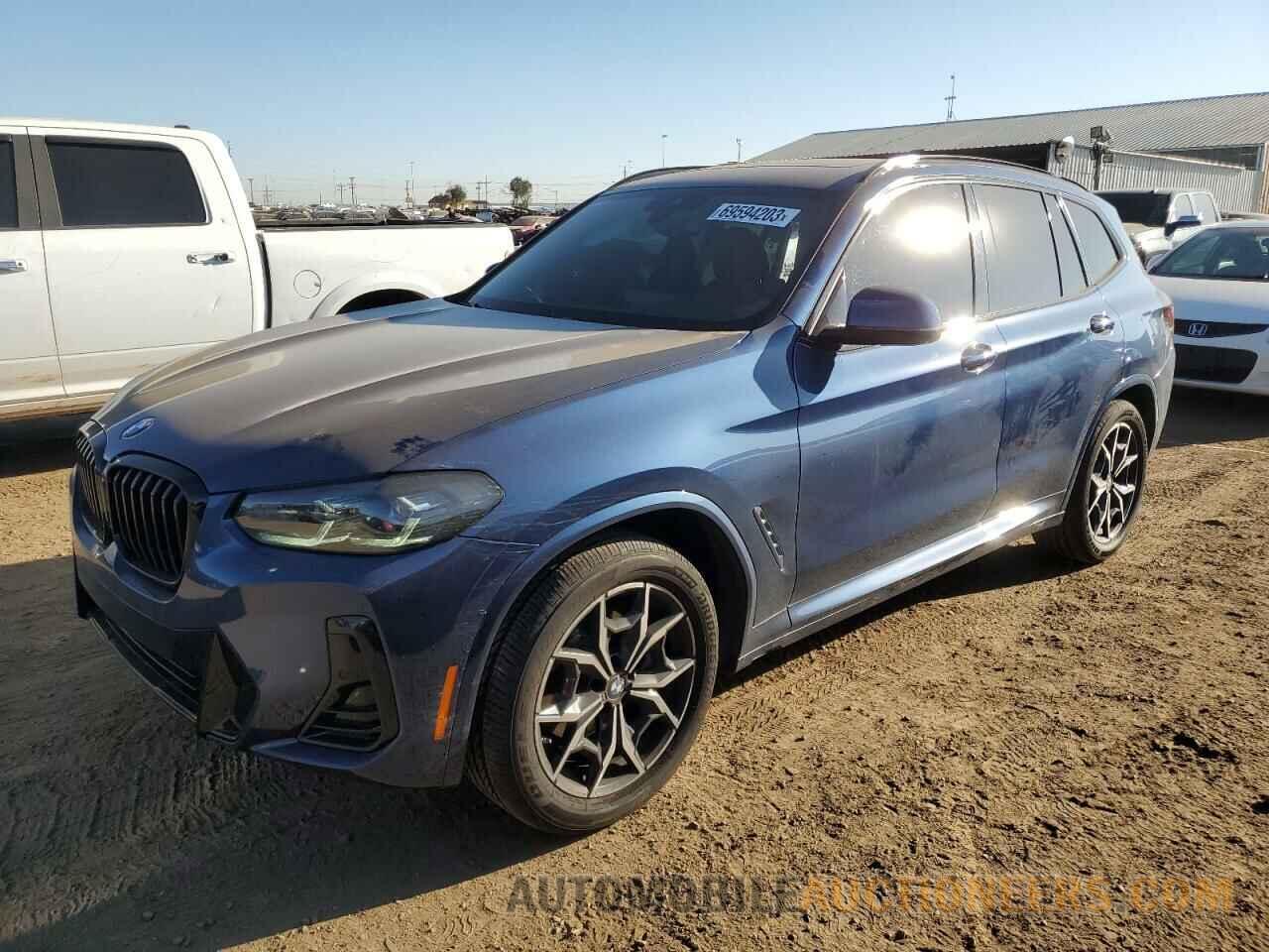 5UX53DP07N9J01676 BMW X3 2022