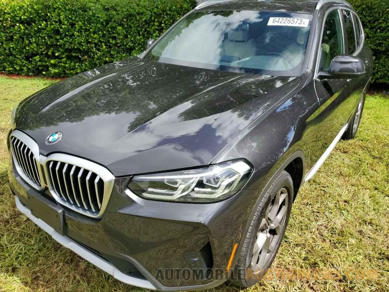 5UX53DP07N9J75342 BMW X3 2022