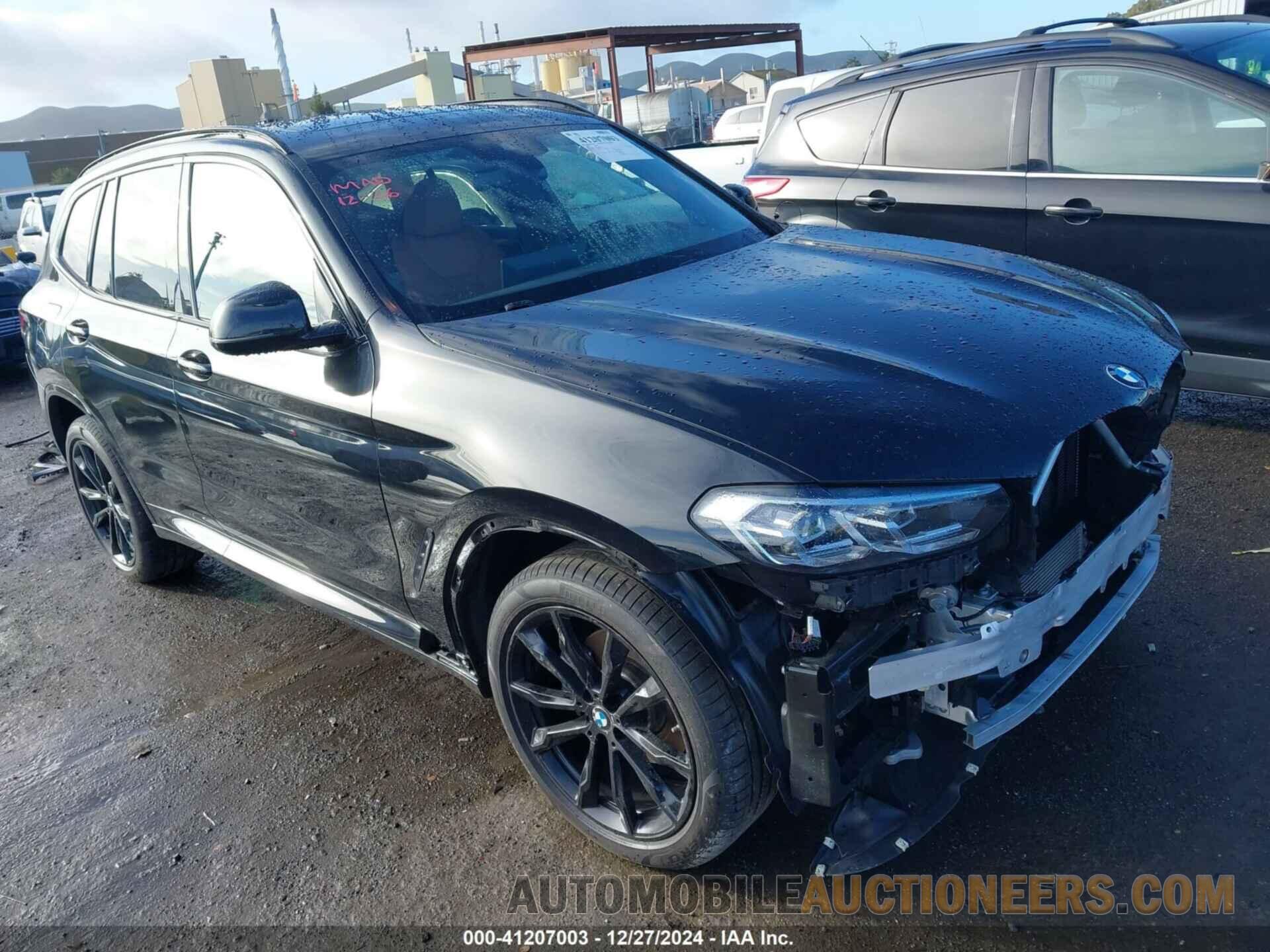 5UX53DP07N9K07772 BMW X3 2022