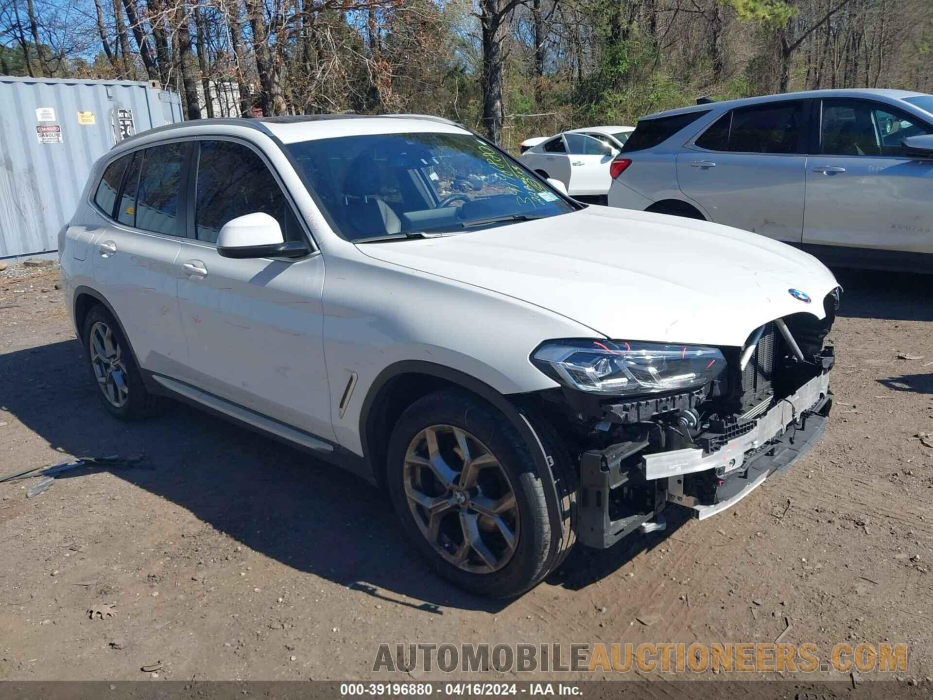 5UX53DP07N9K26385 BMW X3 2022