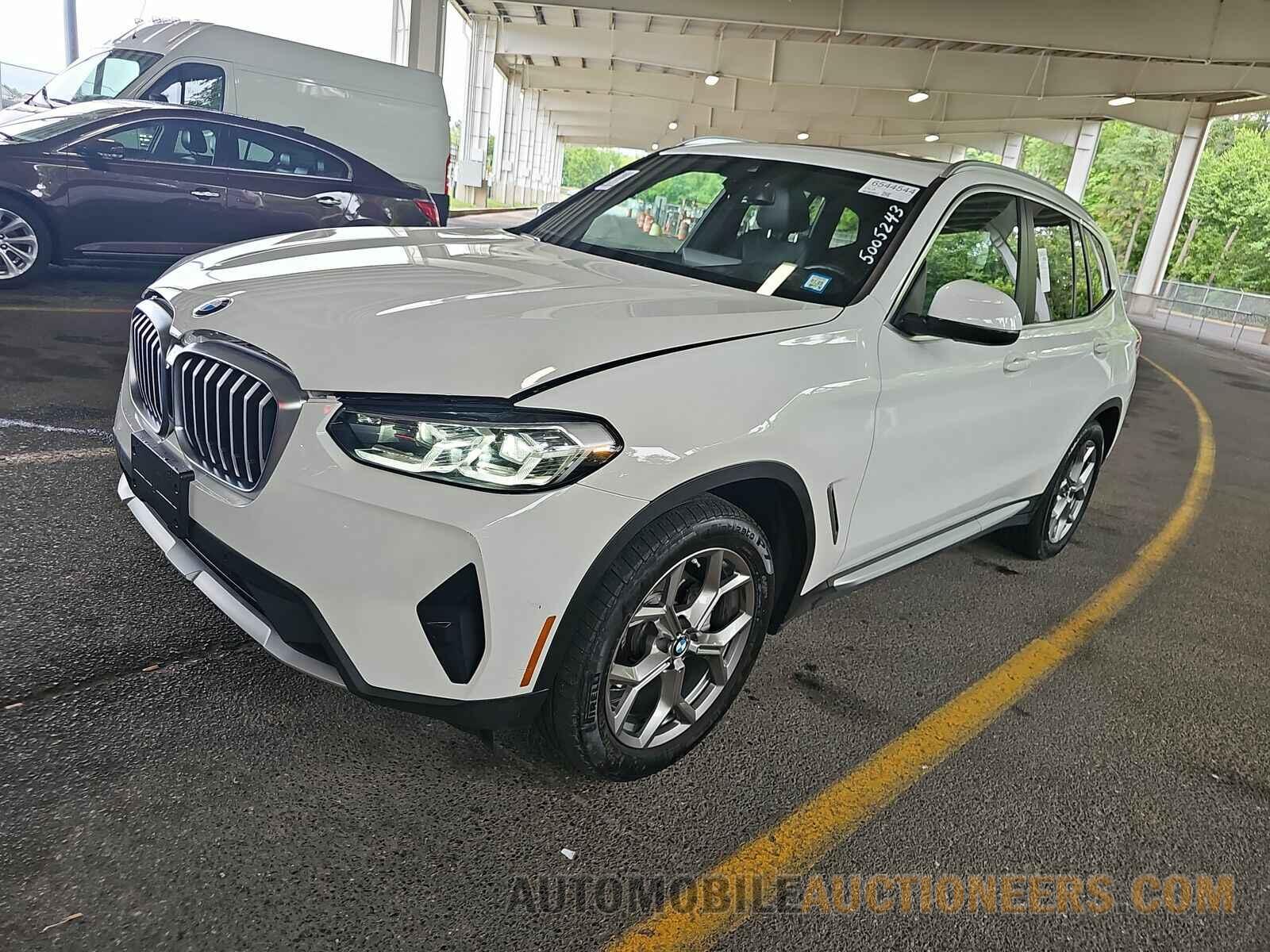 5UX53DP07N9K87803 BMW X3 2022