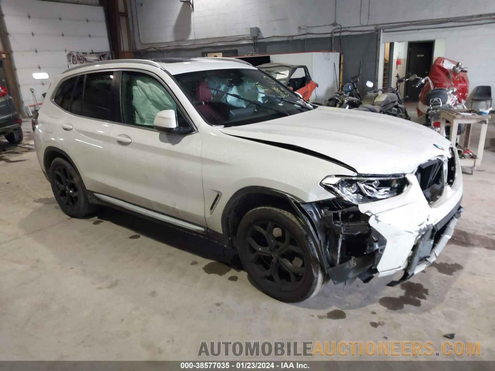 5UX53DP07N9L24610 BMW X3 2022