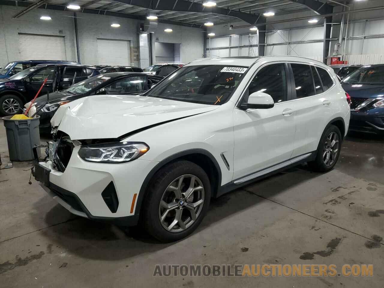 5UX53DP07N9M03954 BMW X3 2022