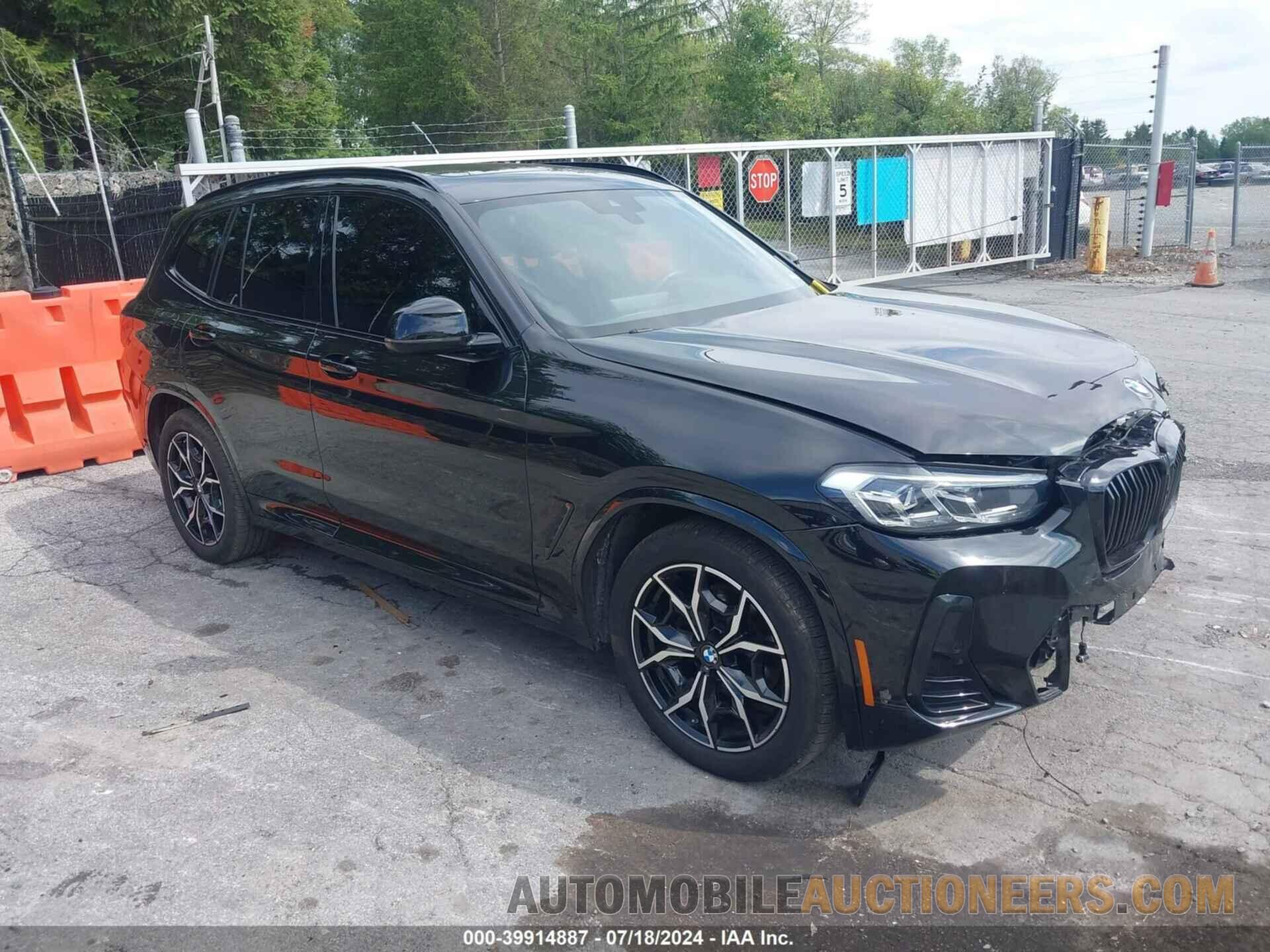 5UX53DP07N9M30443 BMW X3 2022