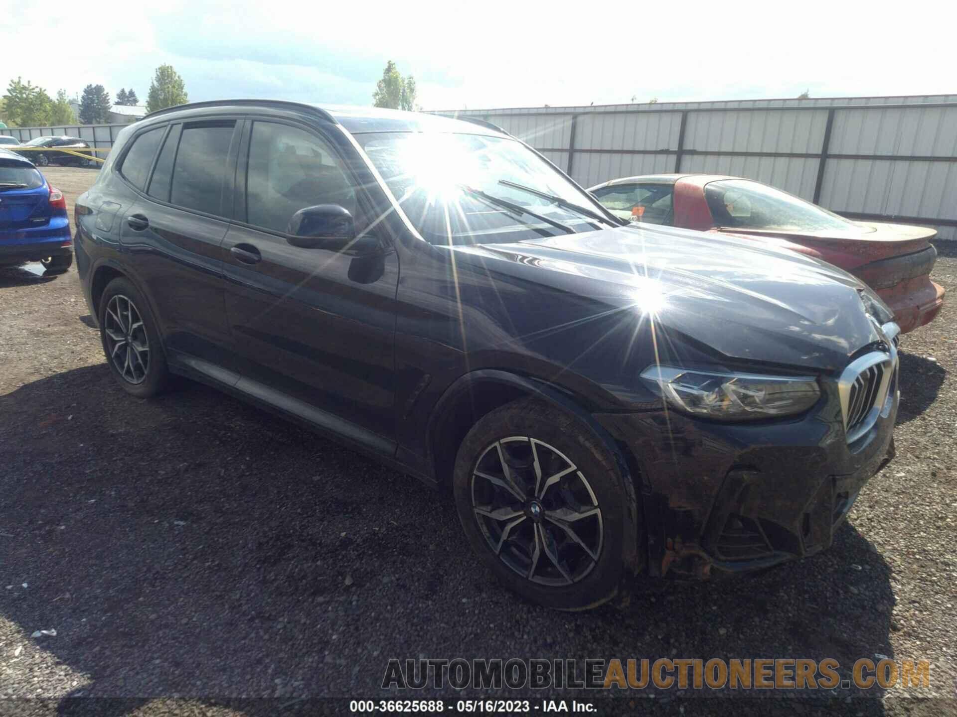 5UX53DP07N9M67492 BMW X3 2022