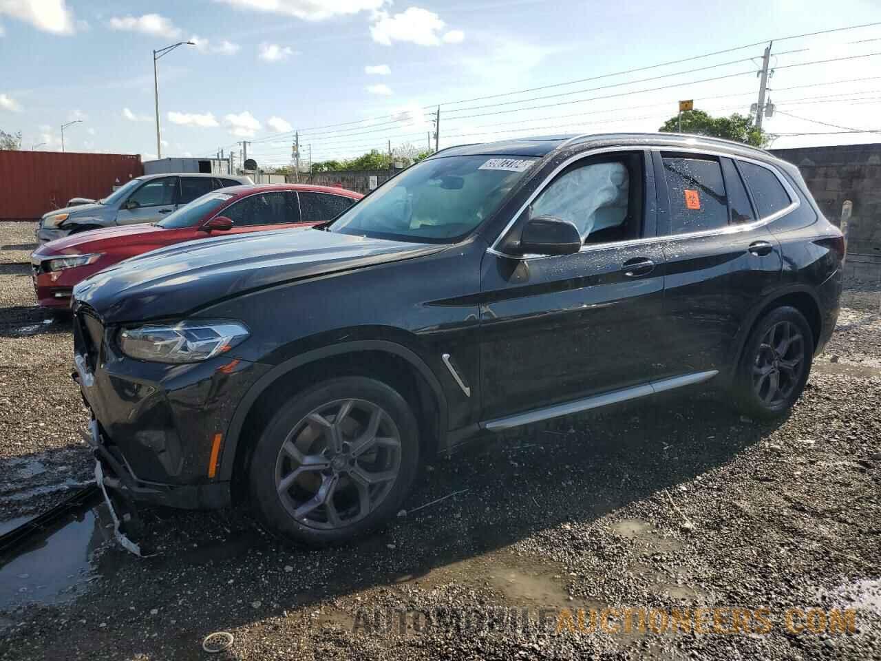 5UX53DP07N9M83935 BMW X3 2022