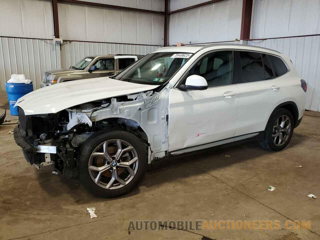 5UX53DP08N9J07860 BMW X3 2022