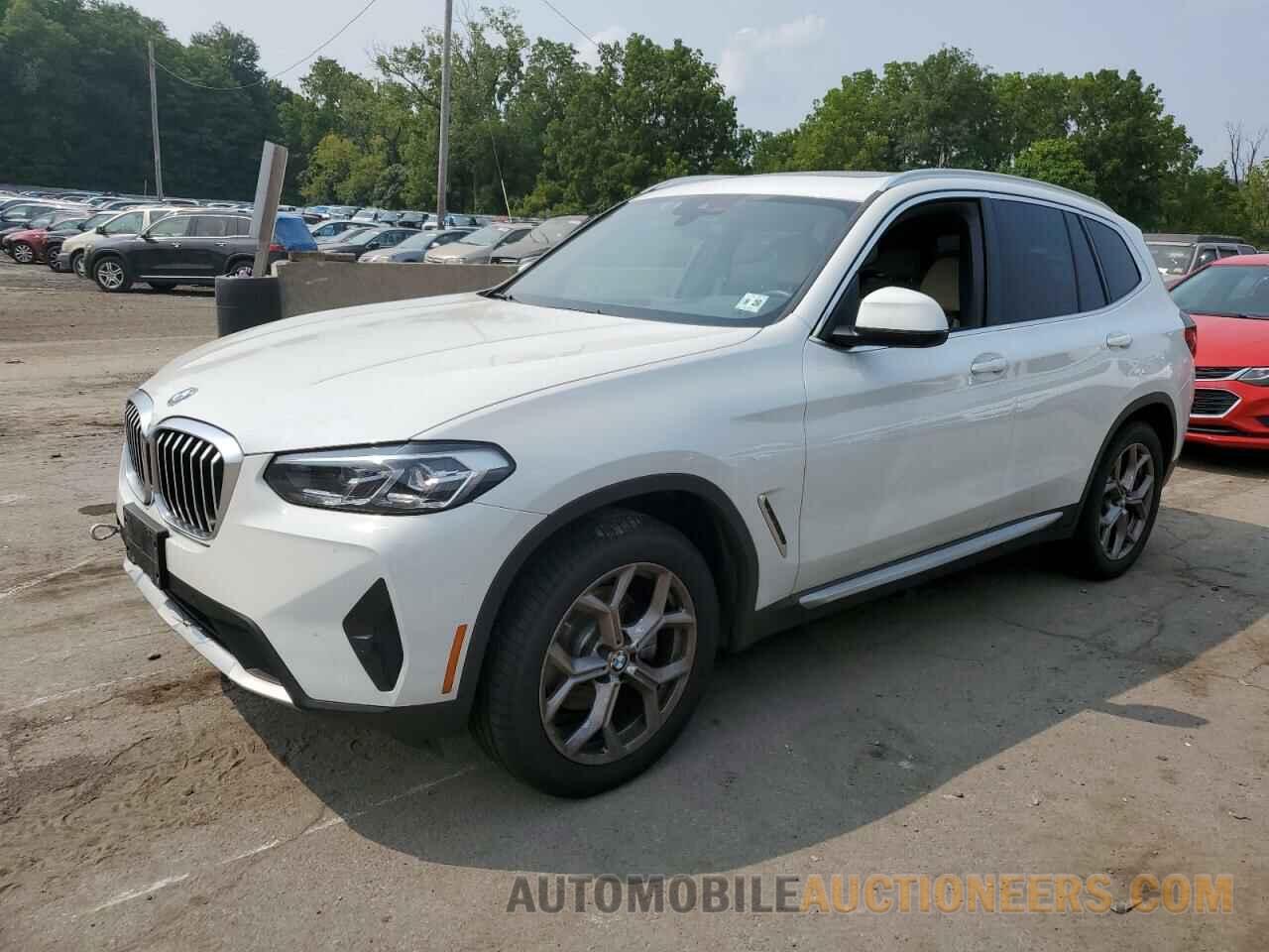 5UX53DP08N9J22911 BMW X3 2022