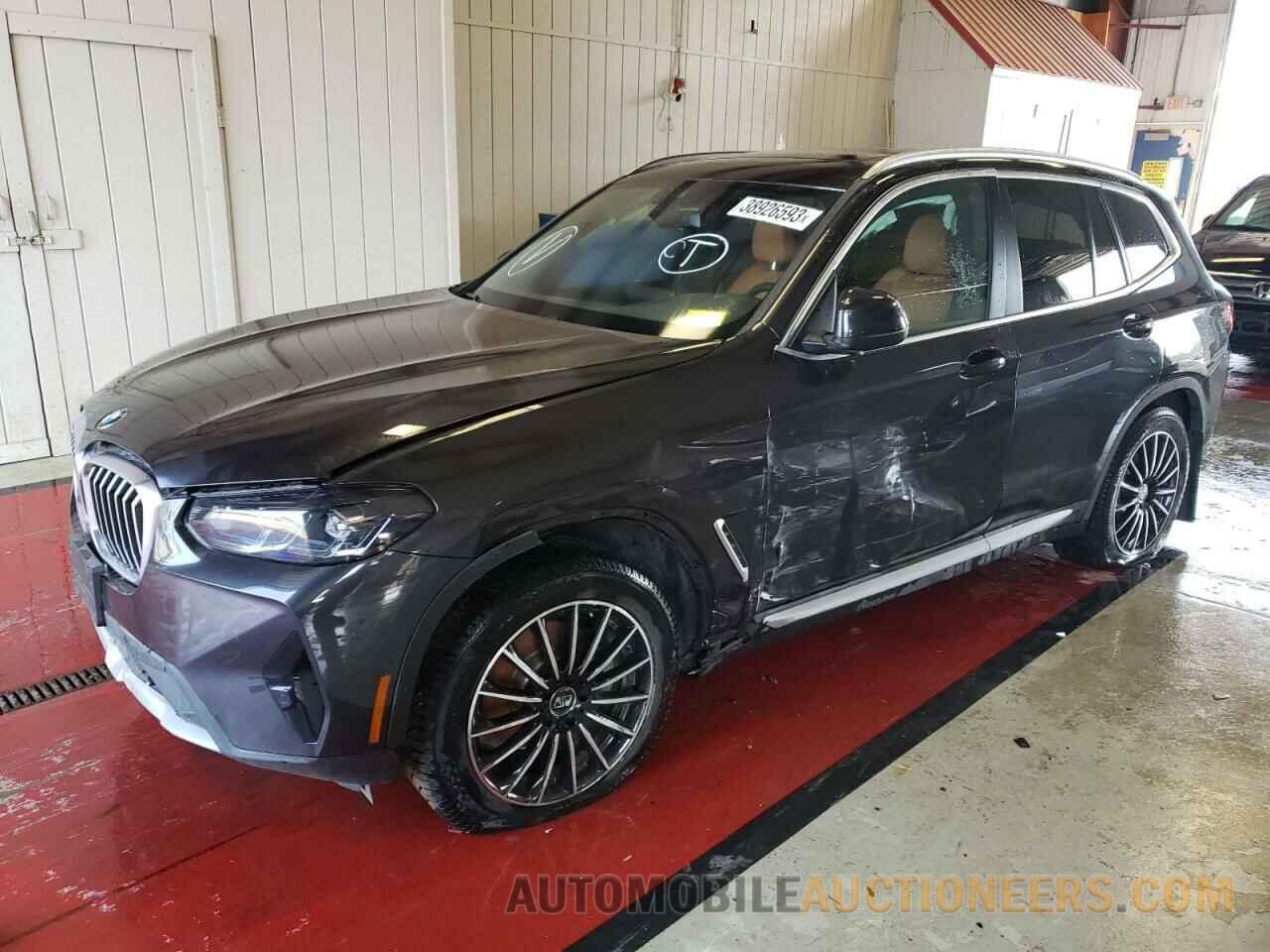 5UX53DP08N9K02497 BMW X3 2022