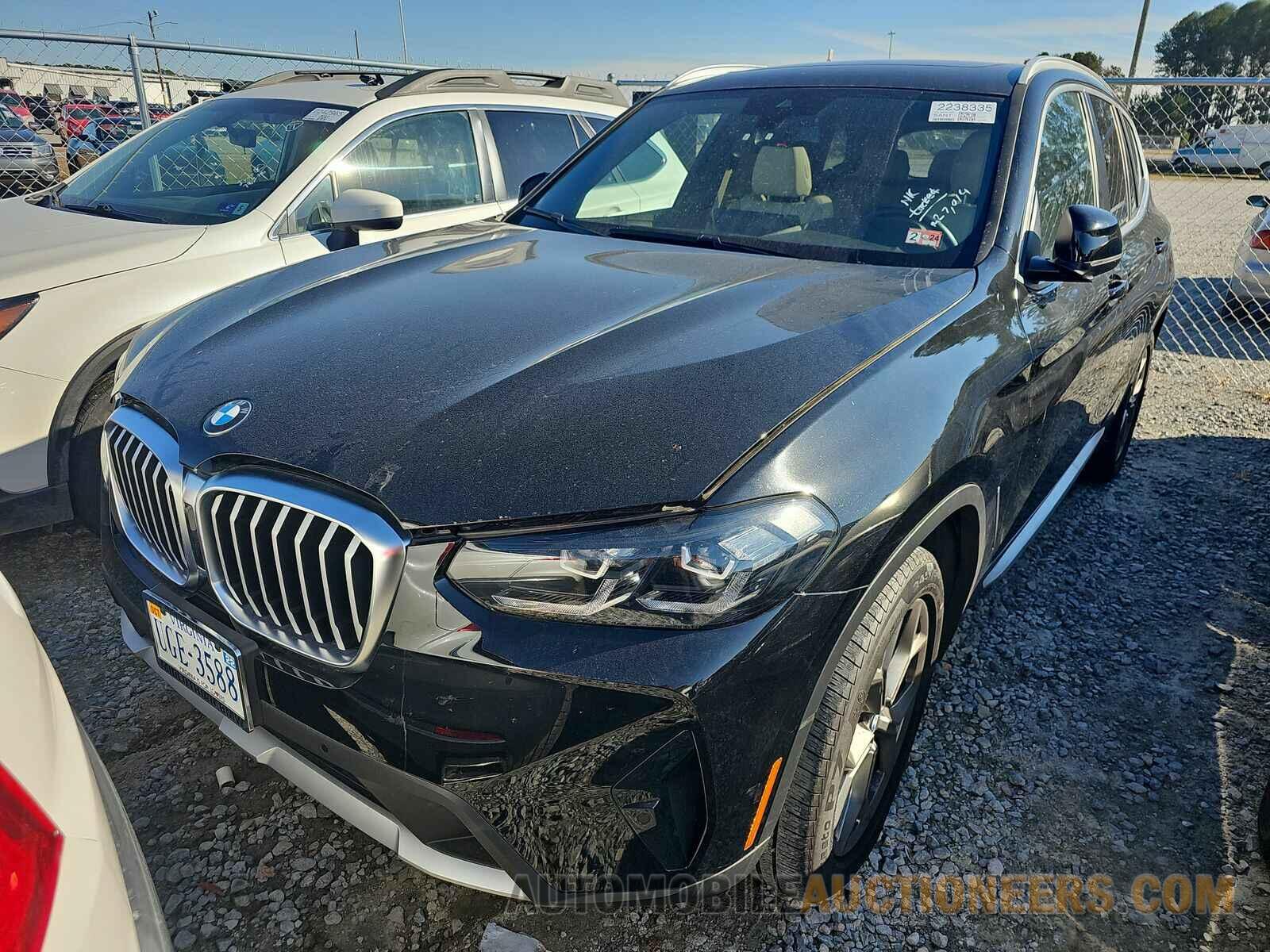 5UX53DP08N9K61386 BMW X3 2022