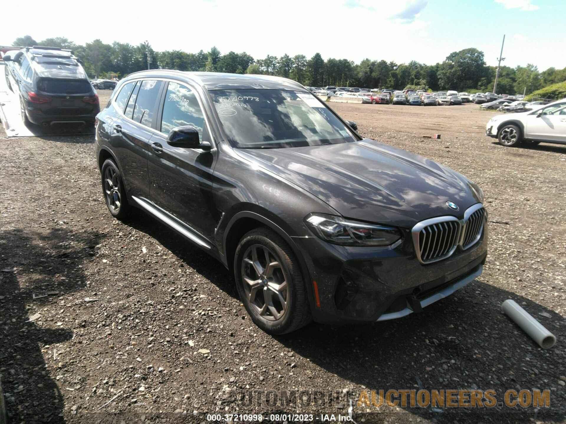 5UX53DP08N9M67856 BMW X3 2022