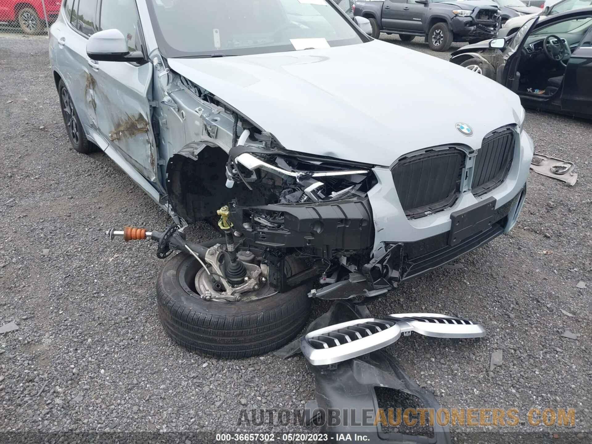 5UX53DP08N9M68523 BMW X3 2022