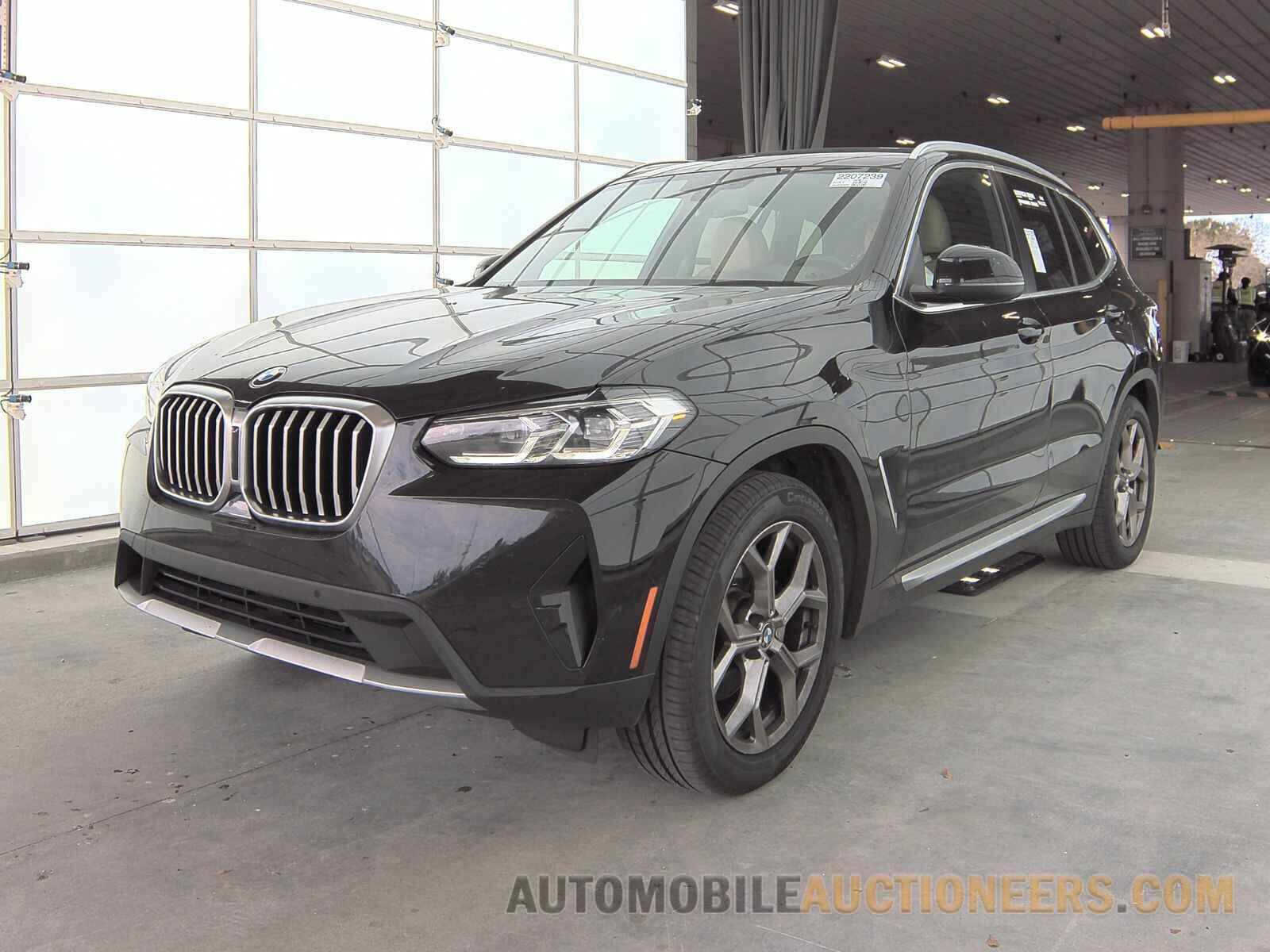 5UX53DP08N9M83538 BMW X3 2022