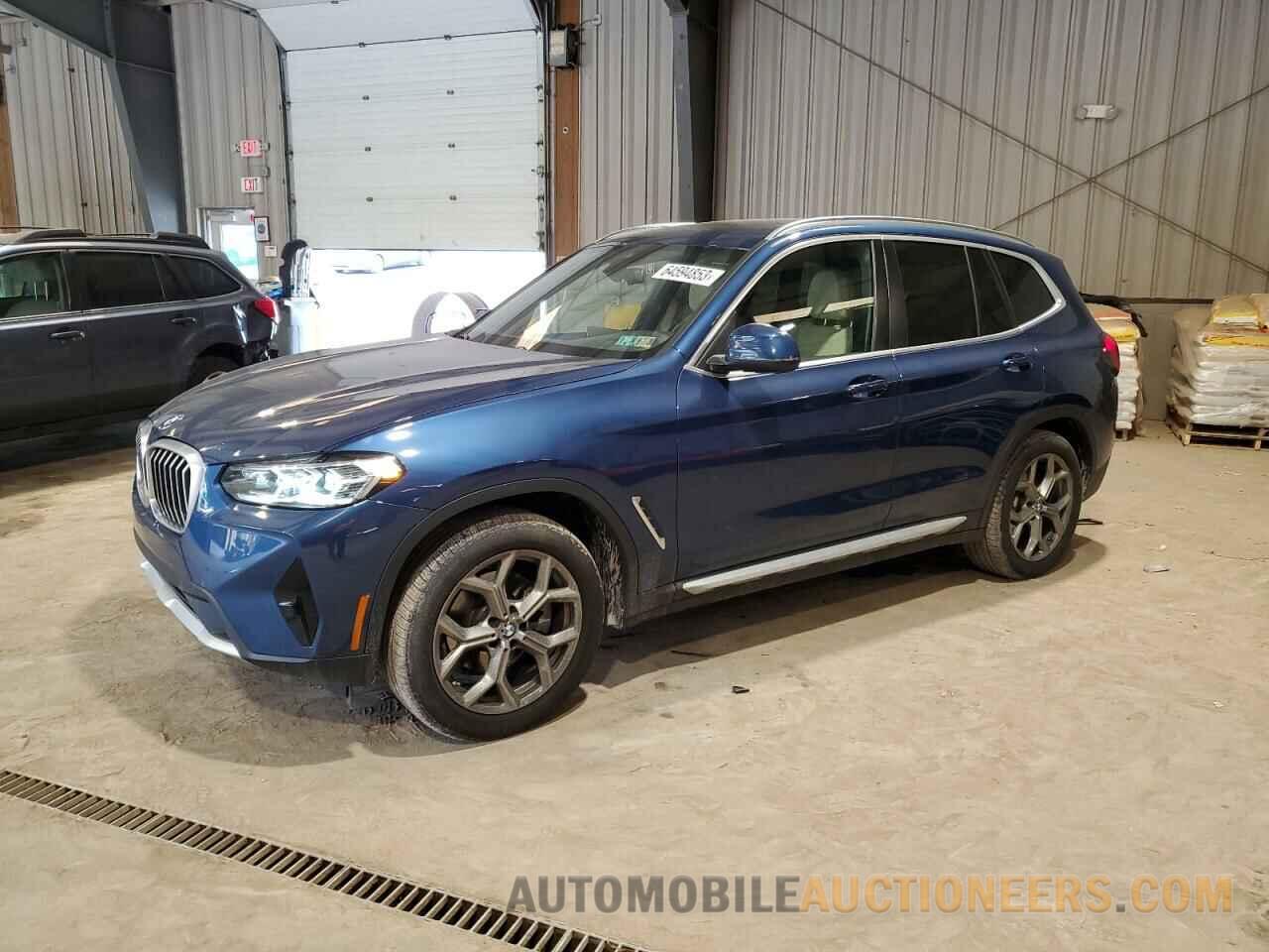 5UX53DP08N9M92854 BMW X3 2022