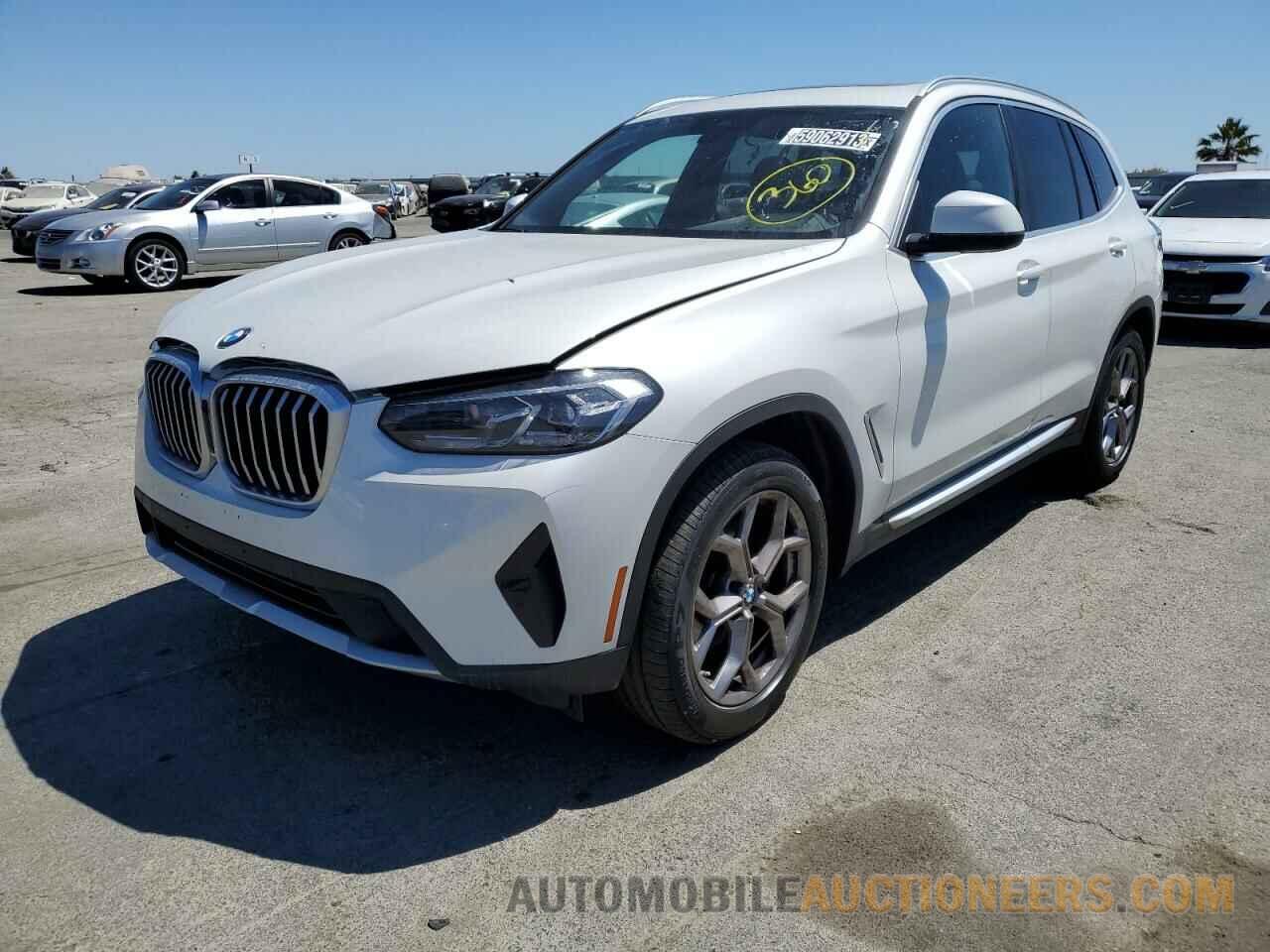 5UX53DP08N9M95866 BMW X3 2022