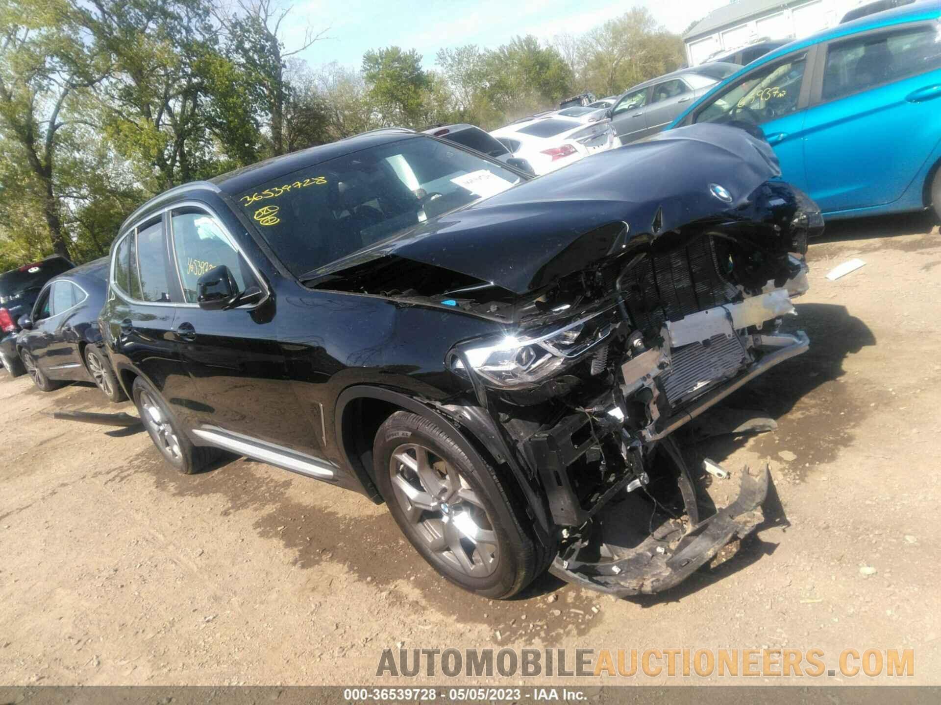 5UX53DP09N9K79749 BMW X3 2022